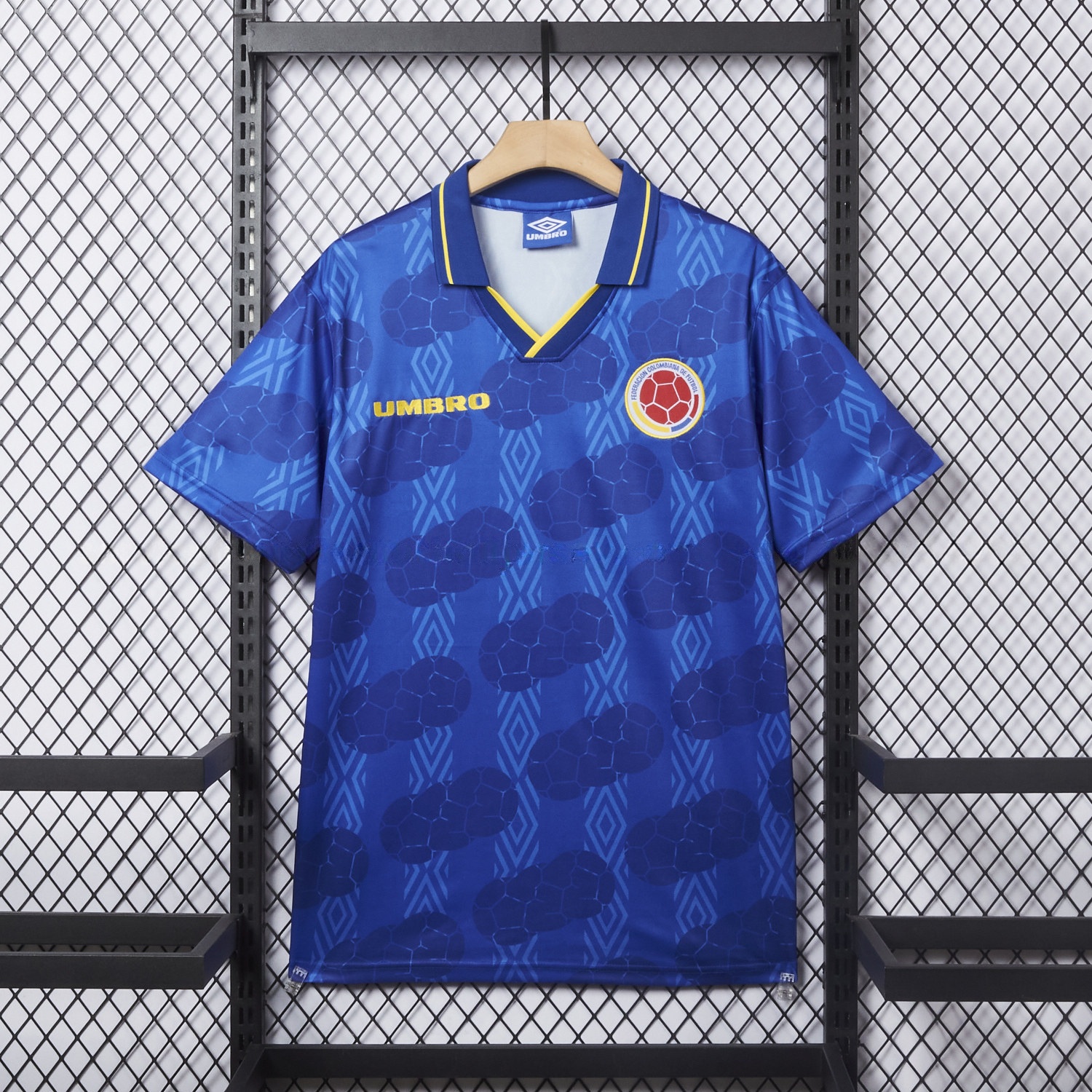 Retro Colombia 1994 Away Jersey - ReplicasJersey