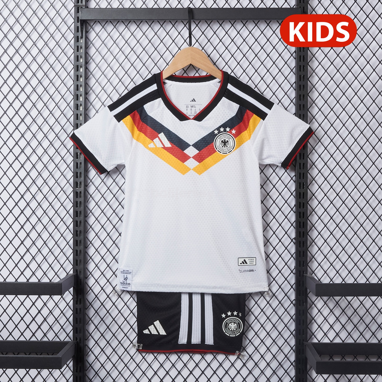 Germany 25-26 Home (Informal-release Version) Kids Kit - Player Version - ReplicasJersey