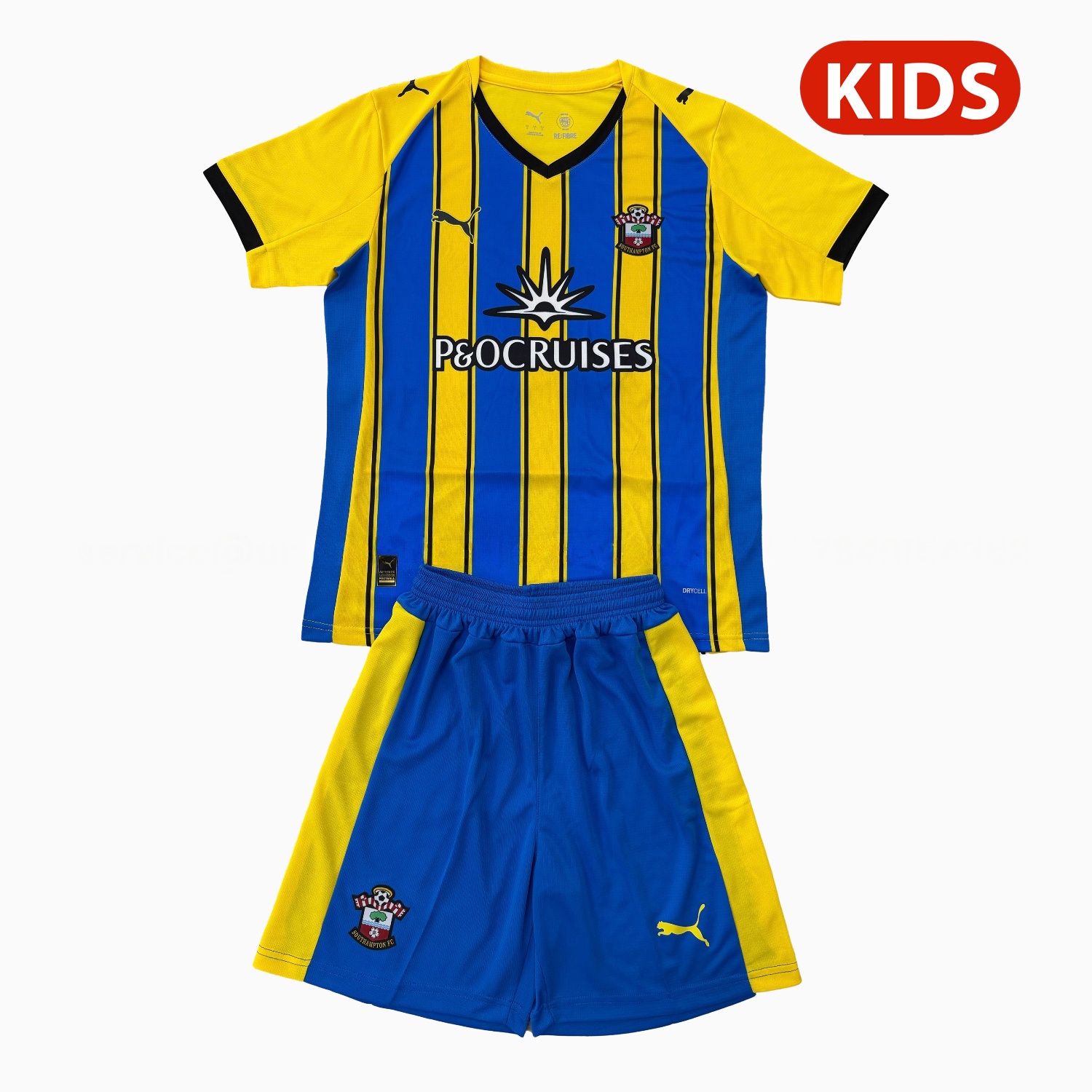 Southampton 25-26 Away Kids Kit - ReplicasJersey