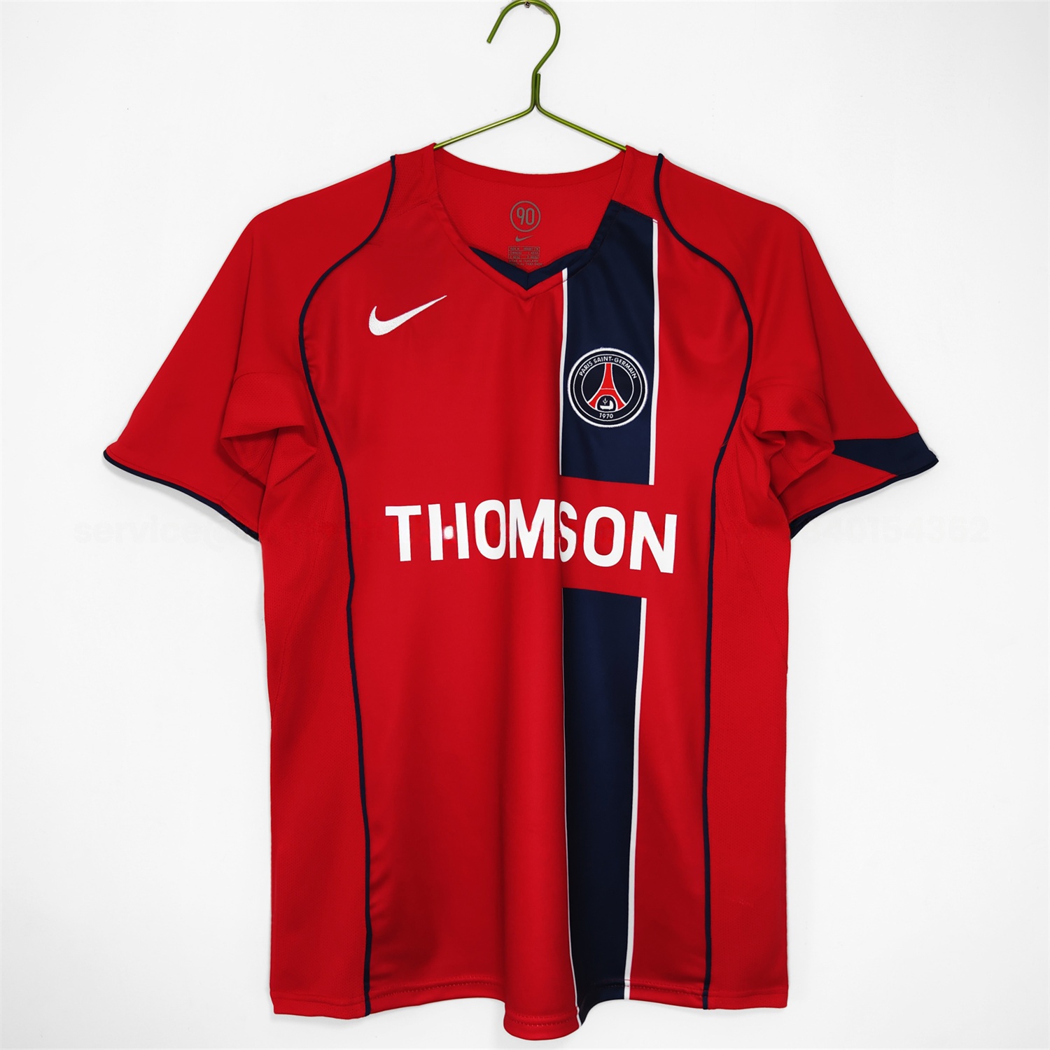 Retro Paris Saint-Germain PSG 2004-05 Away Jersey - ReplicasJersey