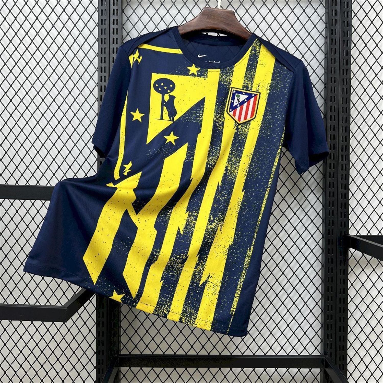 Atletico Madrid 25-26 Pre-Match Training Jersey - Fans Version - ReplicasJersey