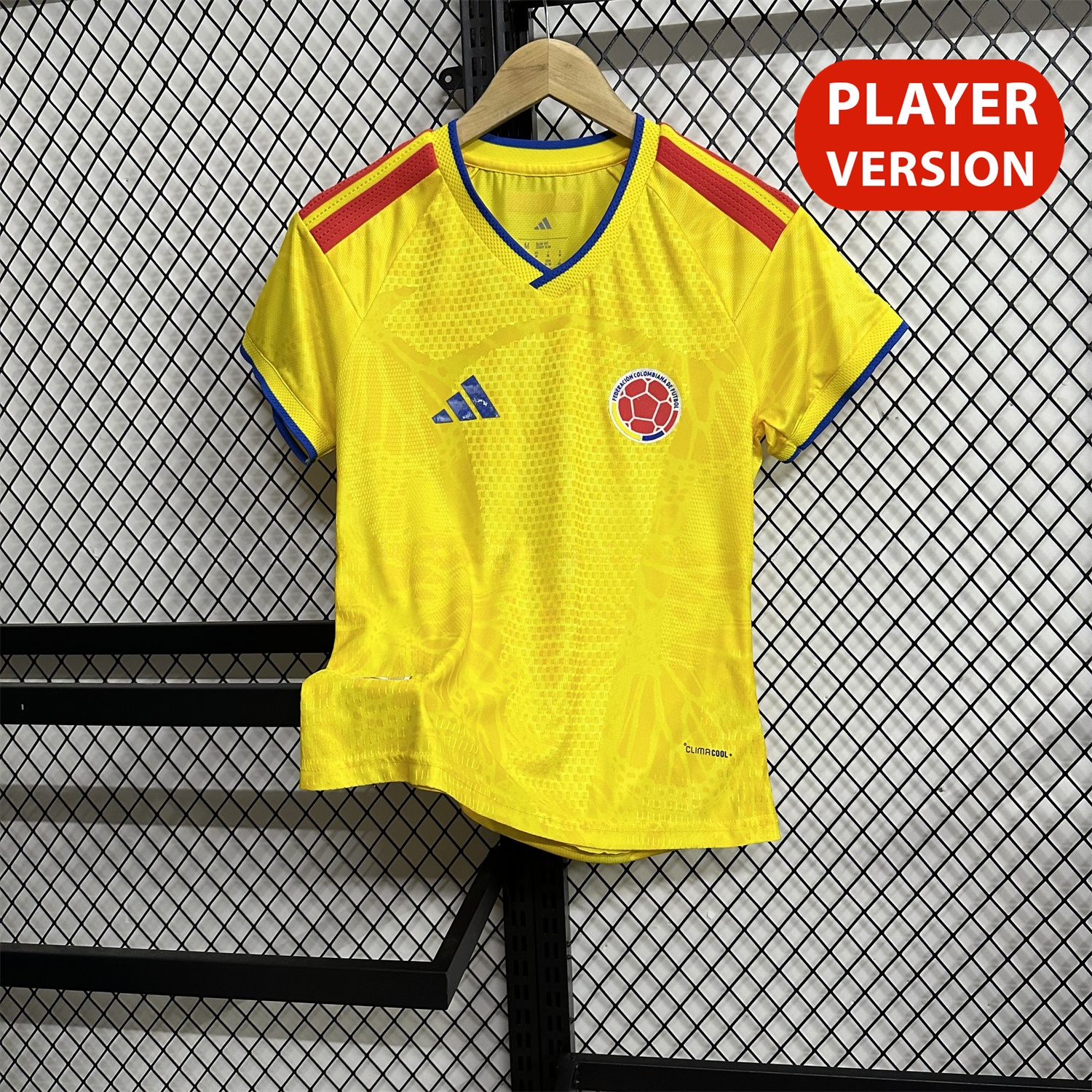 Women's Colombia 2026 Home Jersey (Leaked Version) - Player Version - ReplicasJersey