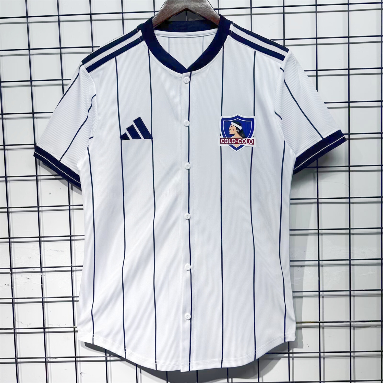 Colo Colo 25-26 White Baseball Jersey - ReplicasJersey