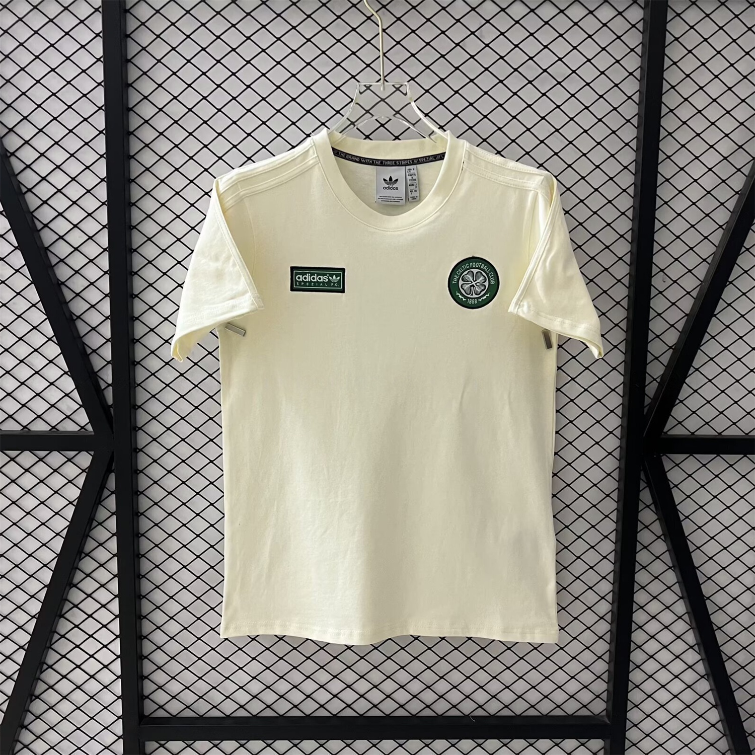 Celtic 25-26 Beige Casual Shirt - ReplicasJersey
