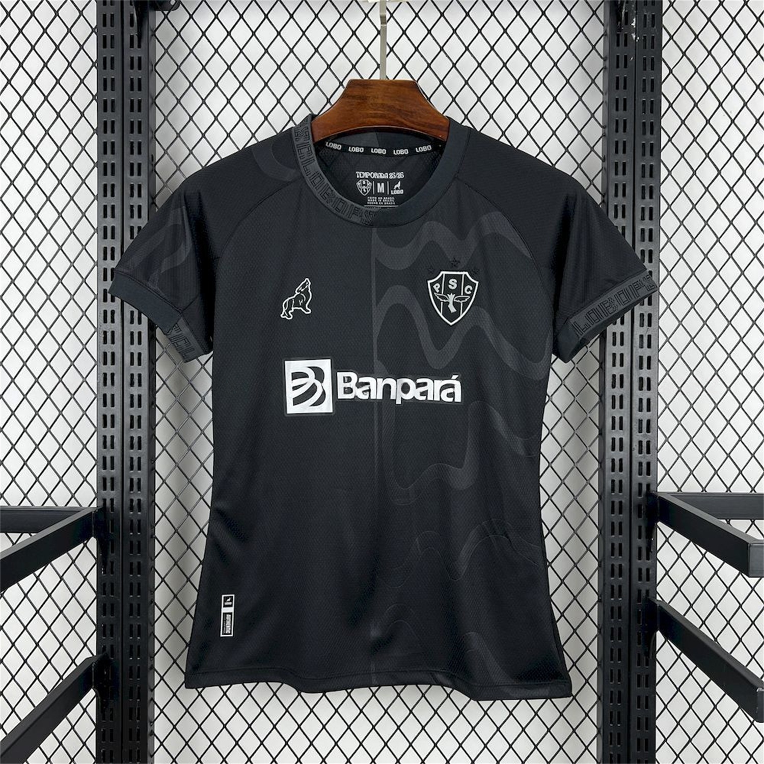 Women's Paysandu 25-26 Third Black Unsponsored Jersey - ReplicasJersey