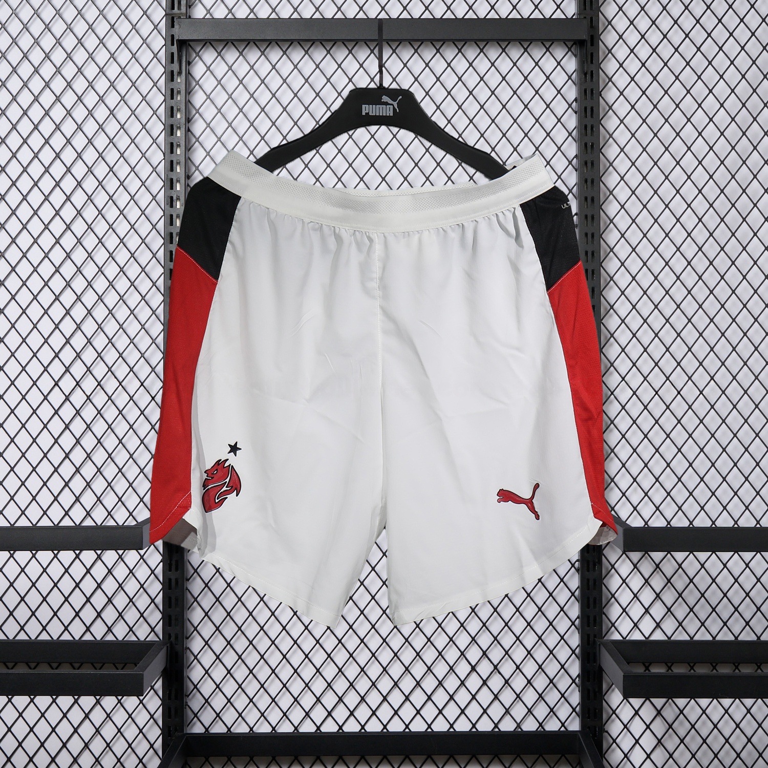 AC Milan 25-26 Away White Shorts - Player Version - ReplicasJersey