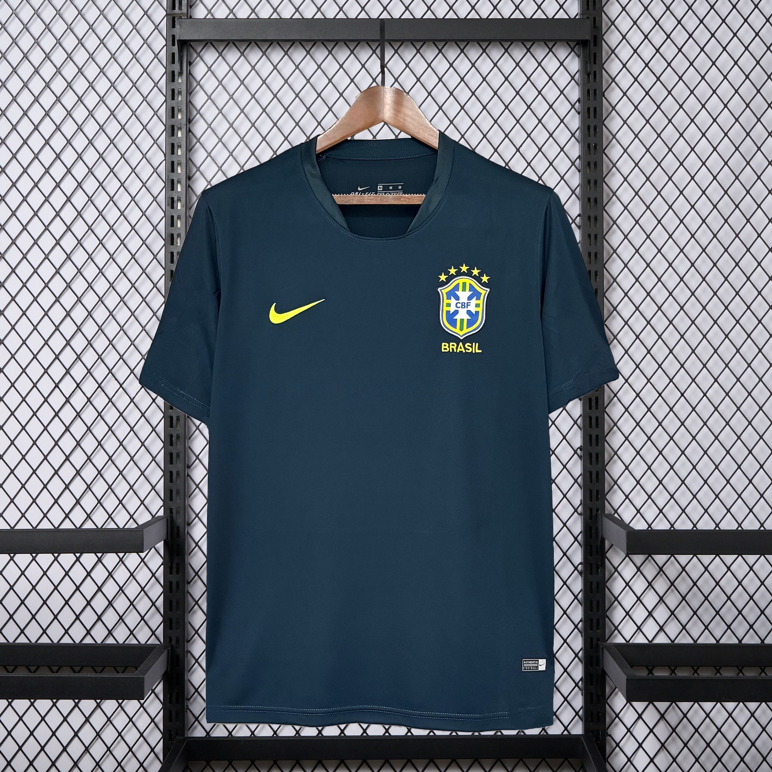Brazil 2026 Dark Blue Training Jersey - Fans Version - ReplicasJersey