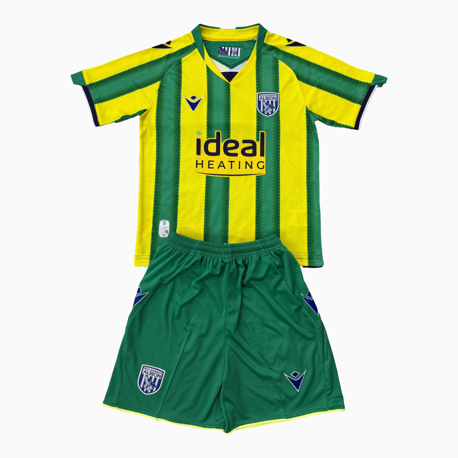 West Bromwich Albion 25-26 Away Men's Adult Jersey Set - Fans Version - ReplicasJersey