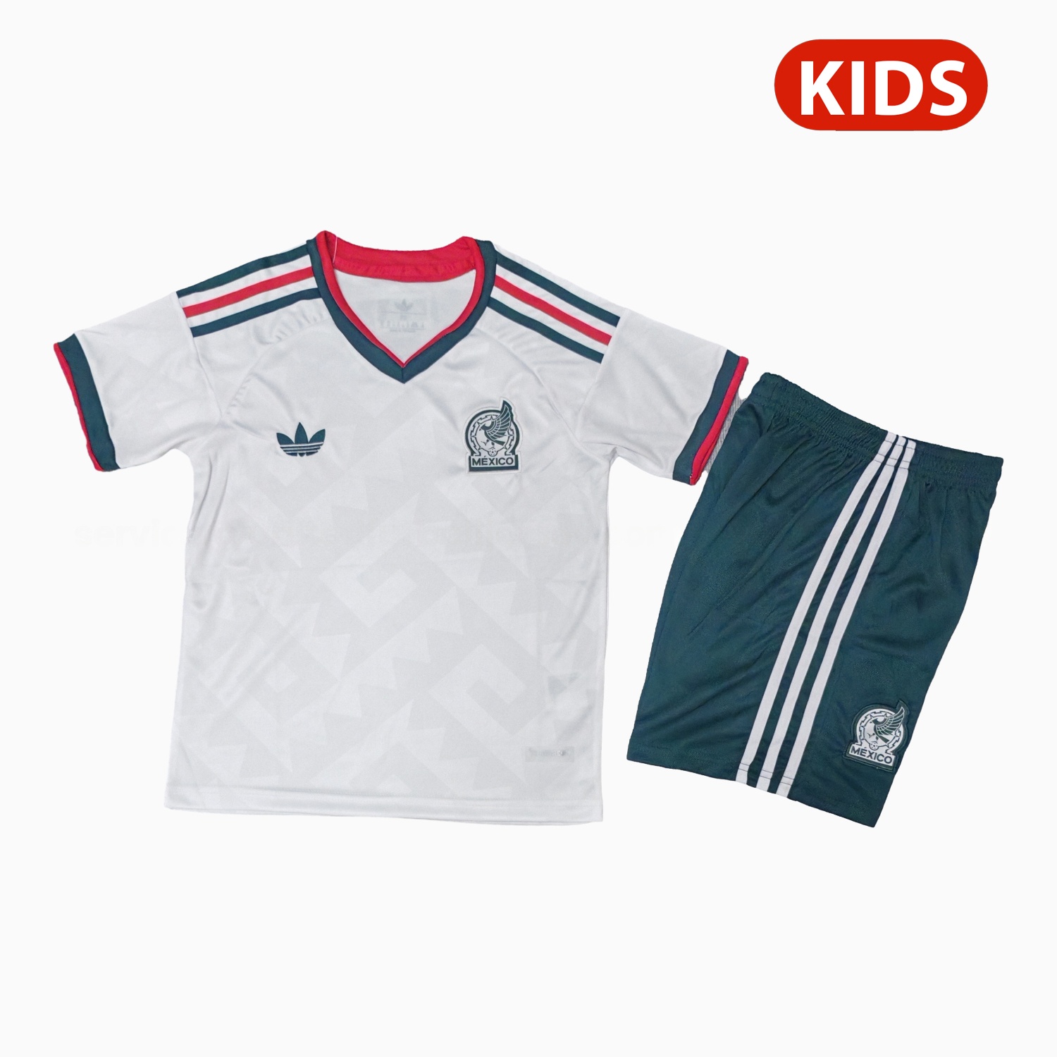 Mexico 2026 Away Kids Kit - ReplicasJersey