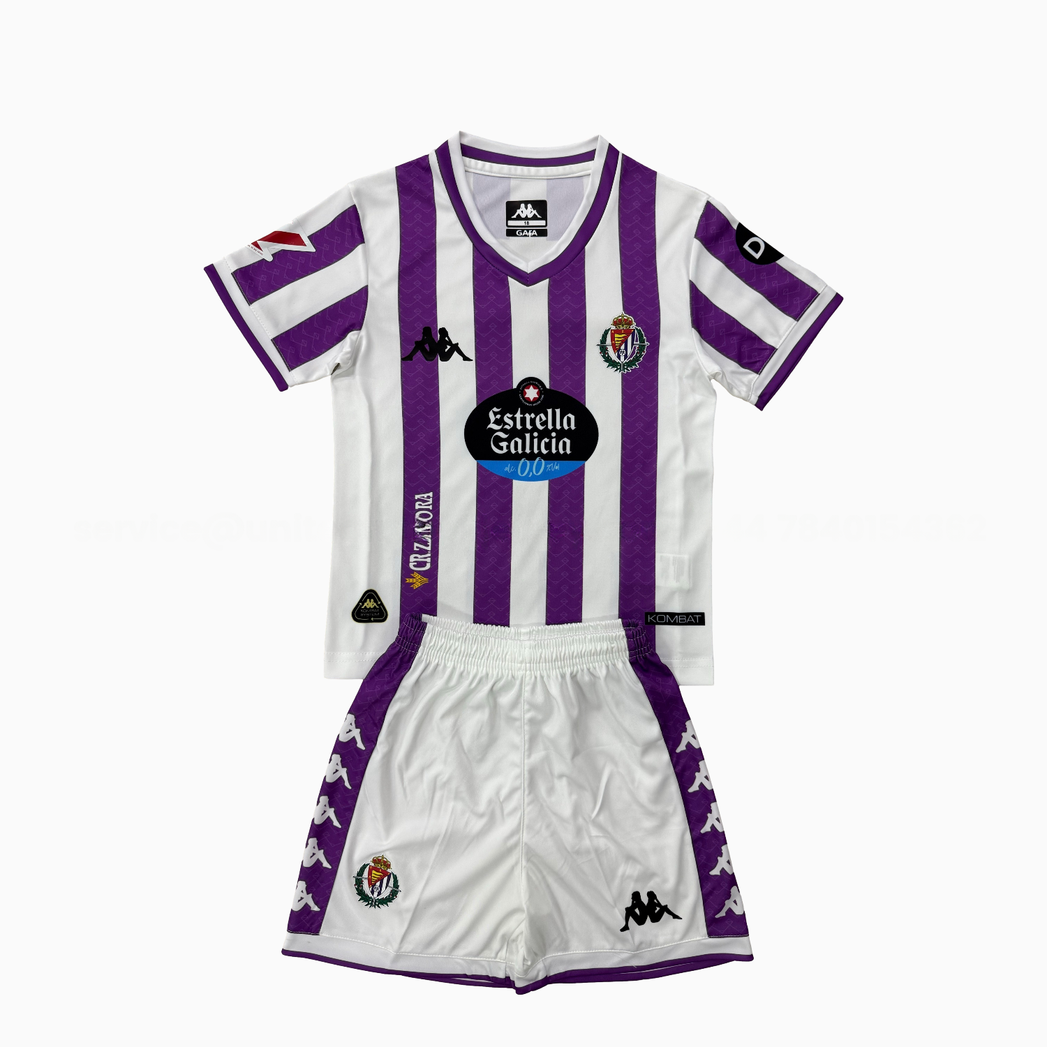 Valladolid 25-26 Home Men's Adult Jersey Set - Fans Version - ReplicasJersey