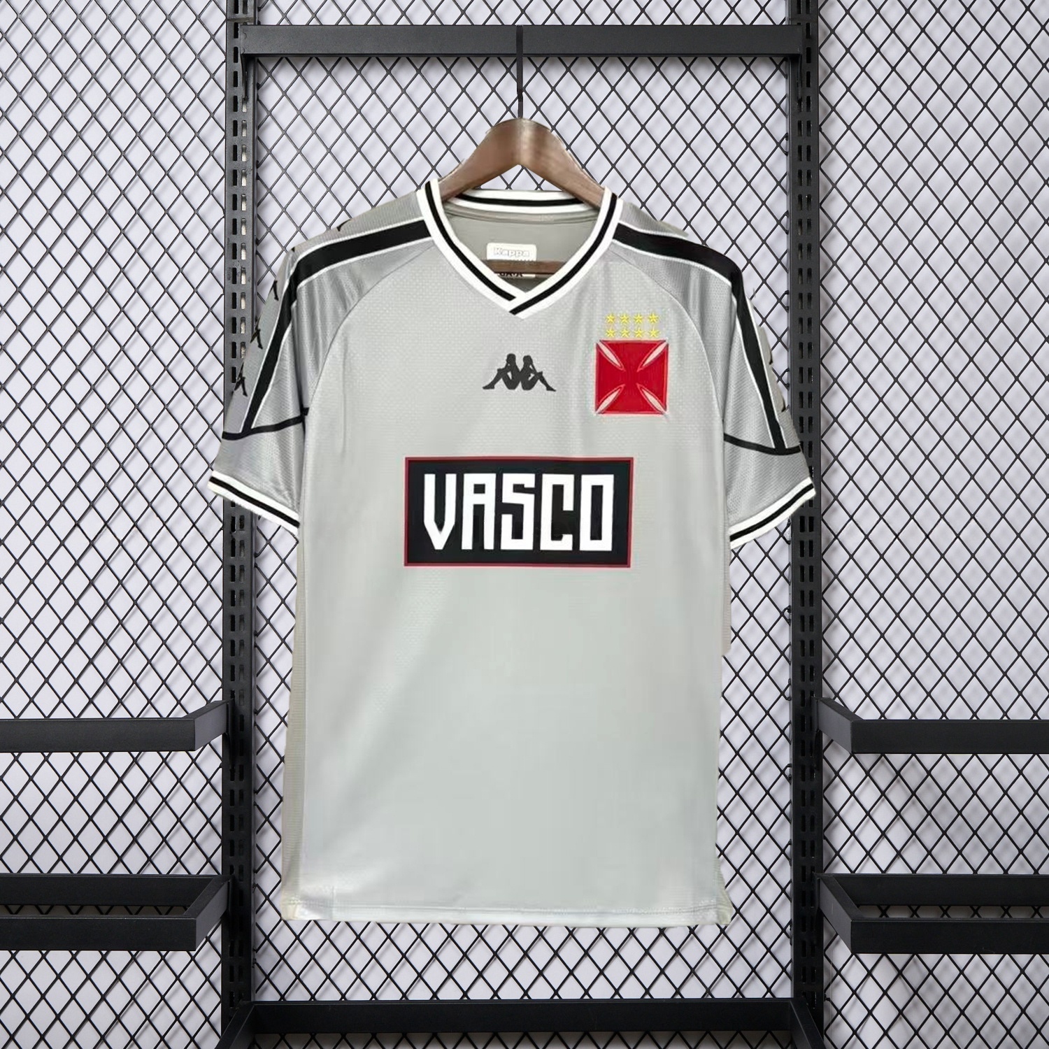 Vasco da Gama 25-26 Grey Pre-Match Jersey - Fans Version - ReplicasJersey