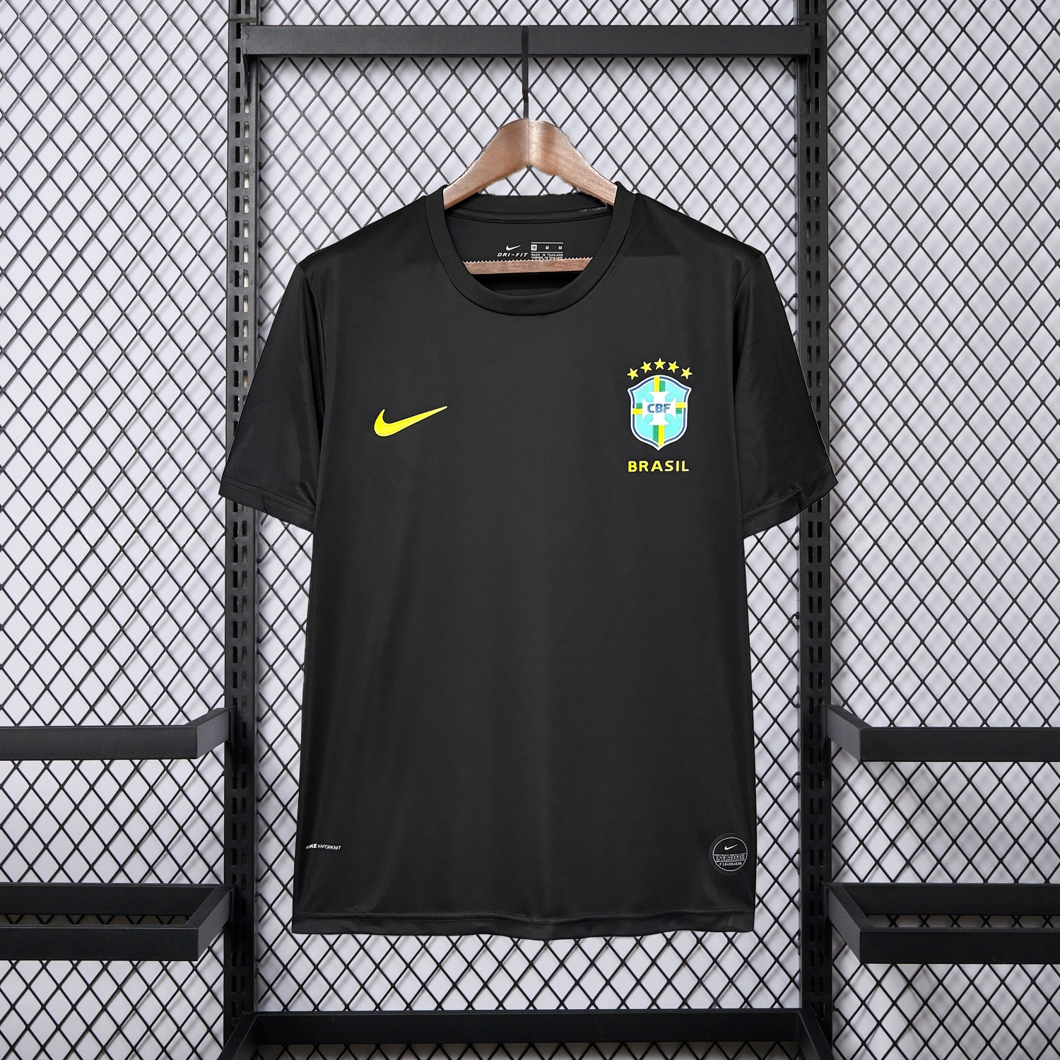 Brazil 2026 Pure Black Training Jersey - Fans Version - ReplicasJersey
