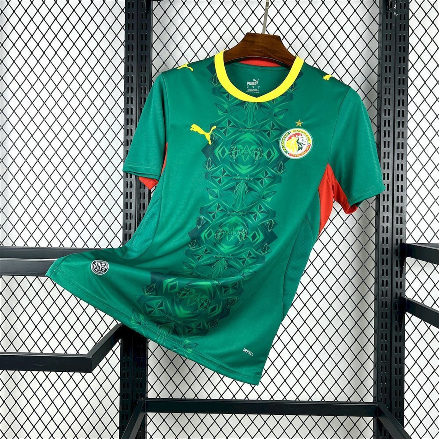 Senegal 2026 Away Green Jersey - Fans Version - ReplicasJersey