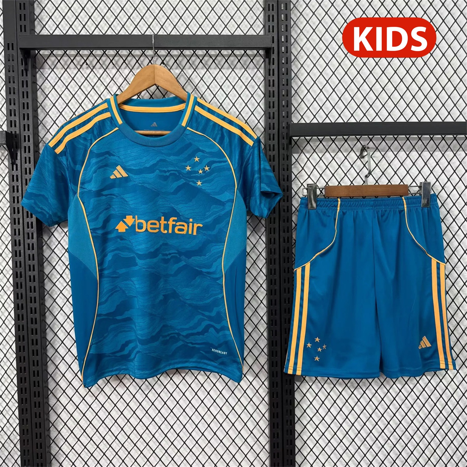 Cruzeiro 25-26 Third Kids Kit - ReplicasJersey