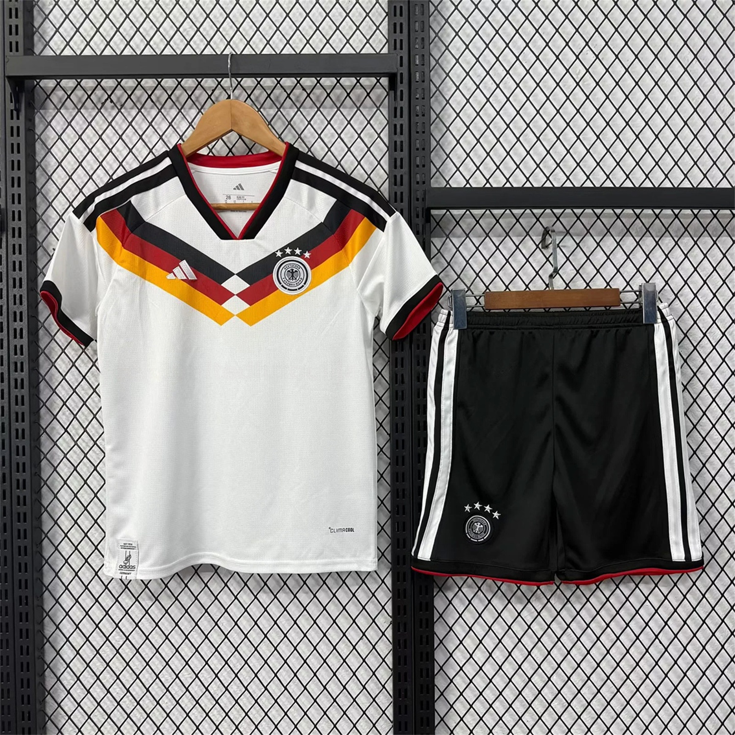 Germany 2026 Home Kids Kit - Fans Version - ReplicasJersey
