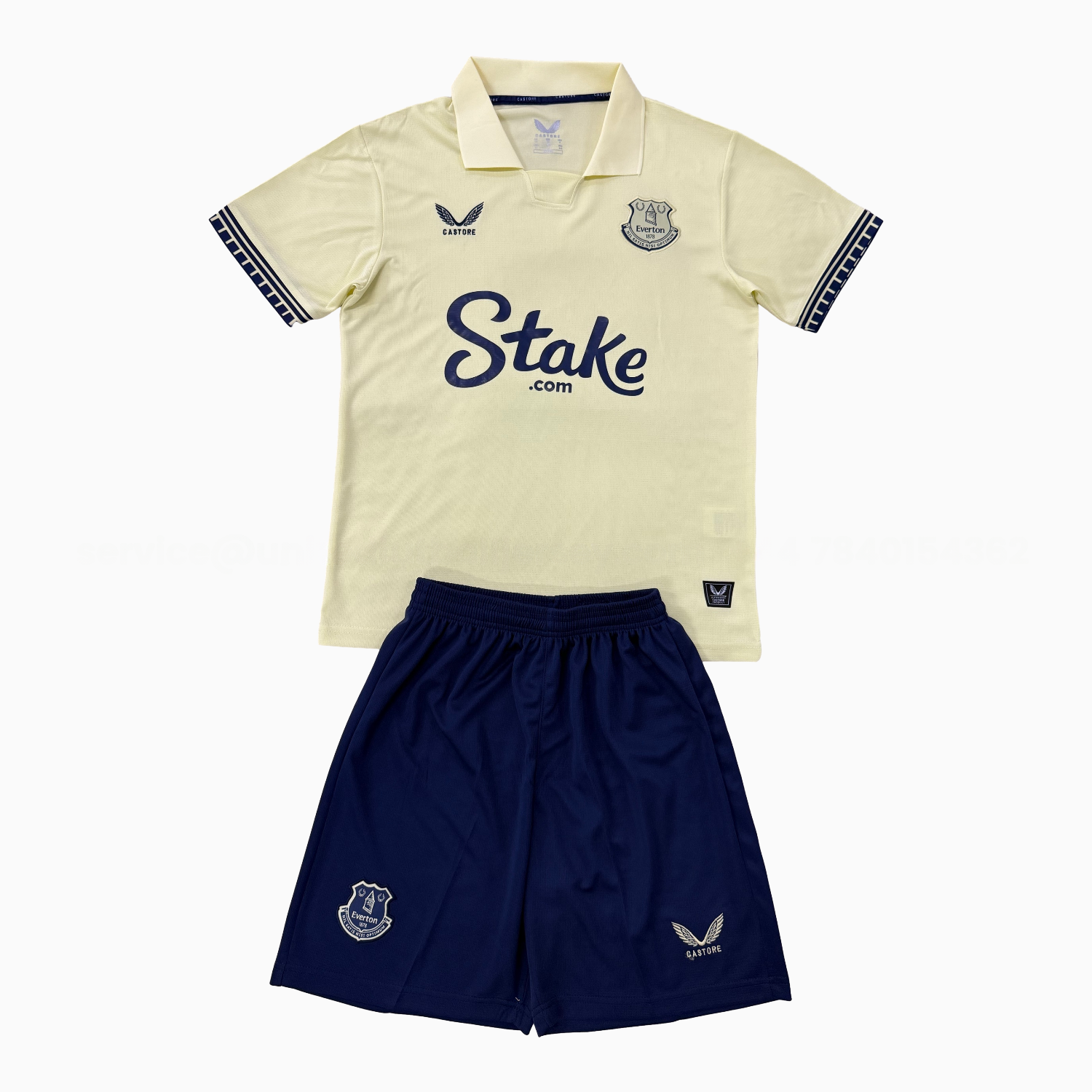 Everton 25-26 Away Men's Adult Jersey Set - Fans Version - ReplicasJersey