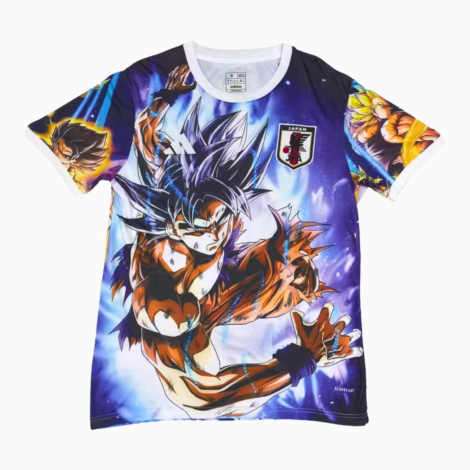 Japan 25-26 Goku's Battle Form Special Jersey - Fans Version - ReplicasJersey