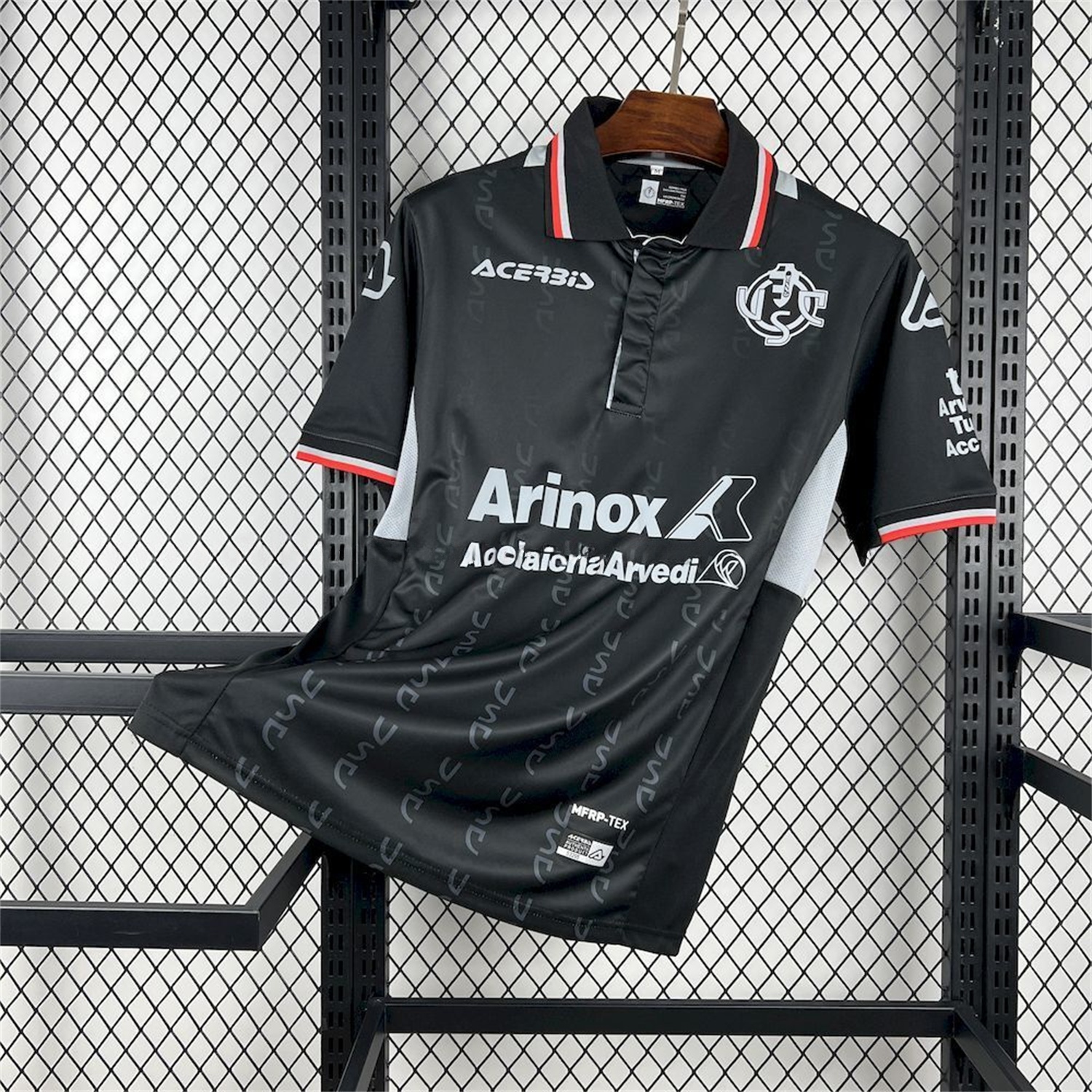 Cremonese 25-26 Third Black Jersey - Fans Version - ReplicasJersey