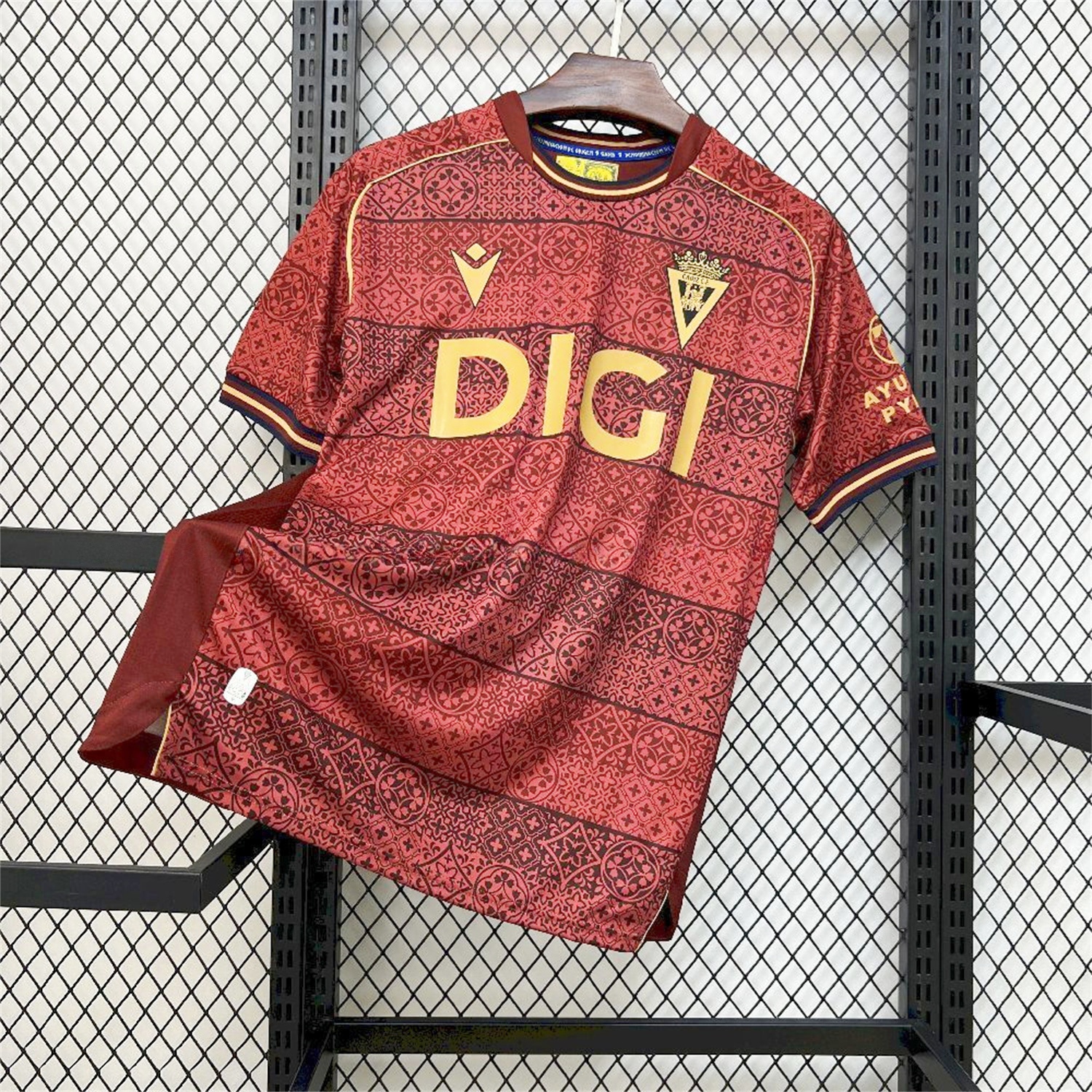 Cádiz Cadiz 25-26 Away Red Jersey - Fans Version - ReplicasJersey