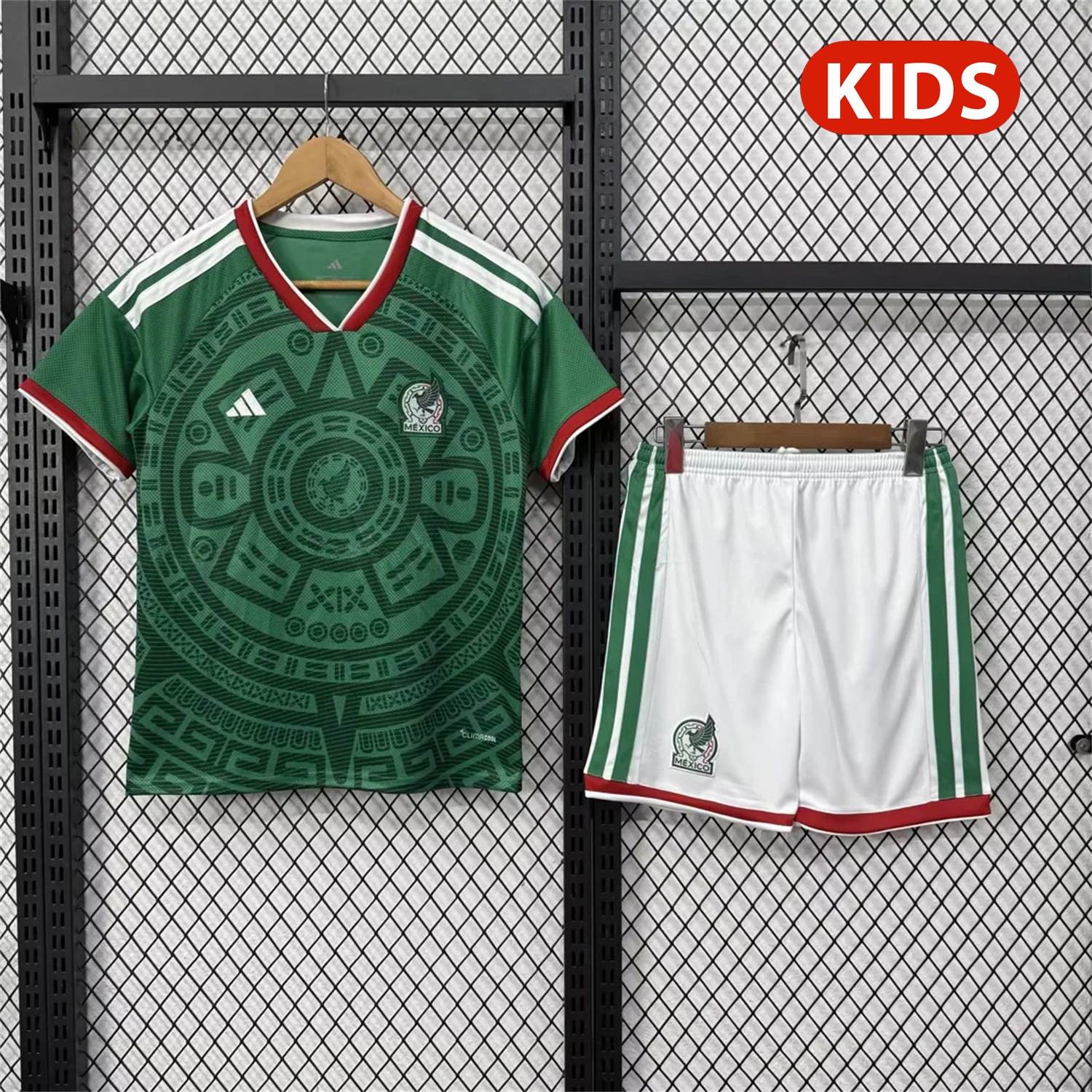 Mexico 2026 Home Kids Kit - ReplicasJersey