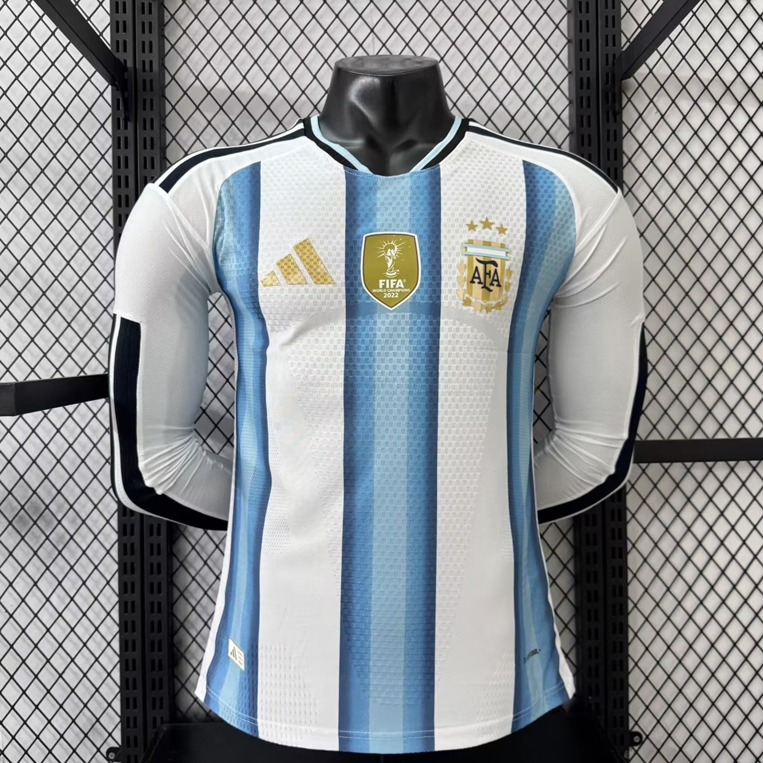 Argentina 2026 Home Long Sleeves Jersey - Player Version - ReplicasJersey