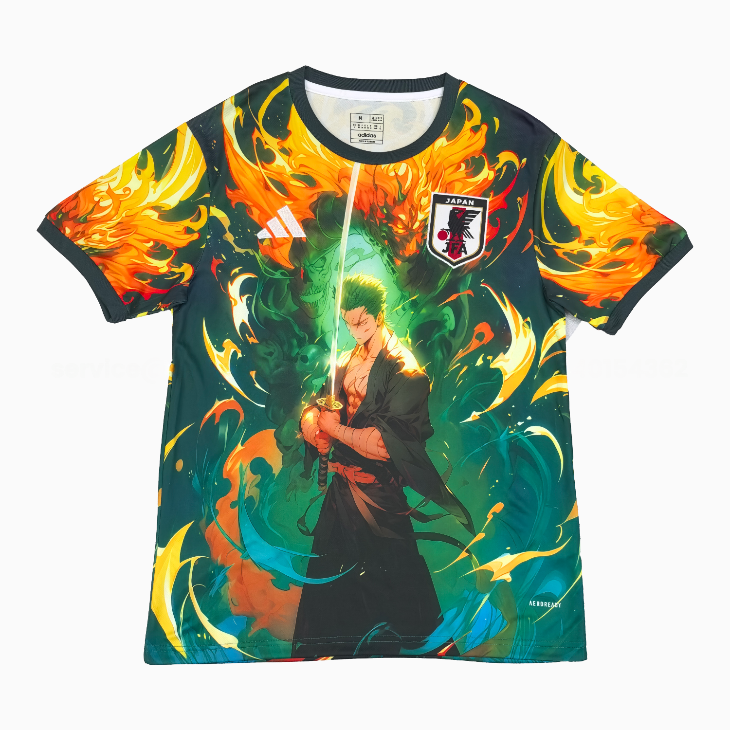 Japan 25-26 Sauron Green Fire Special Jersey - Fans Version - ReplicasJersey