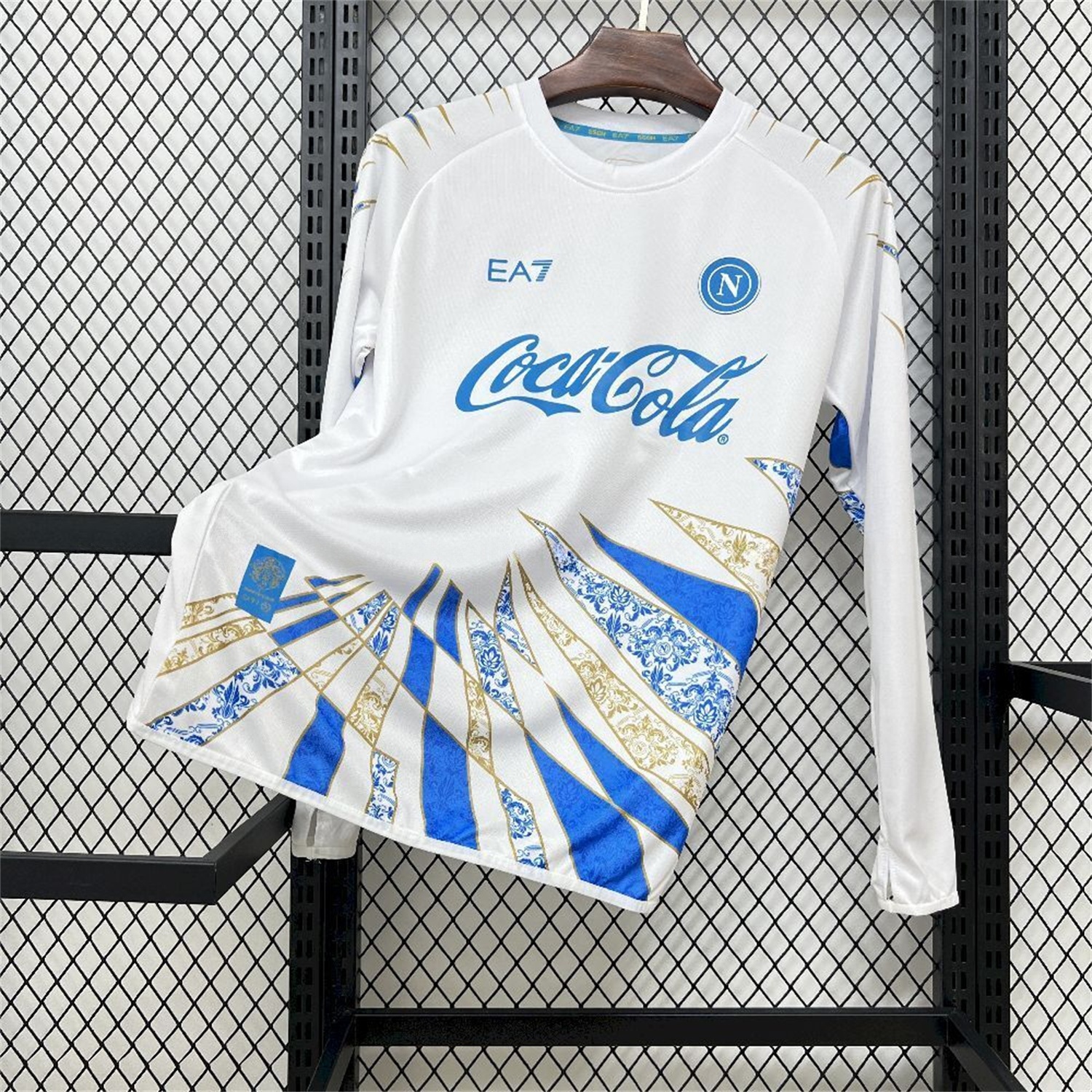 Napoli 25-26 CocaCola White Special Jersey - Fans Version - ReplicasJersey
