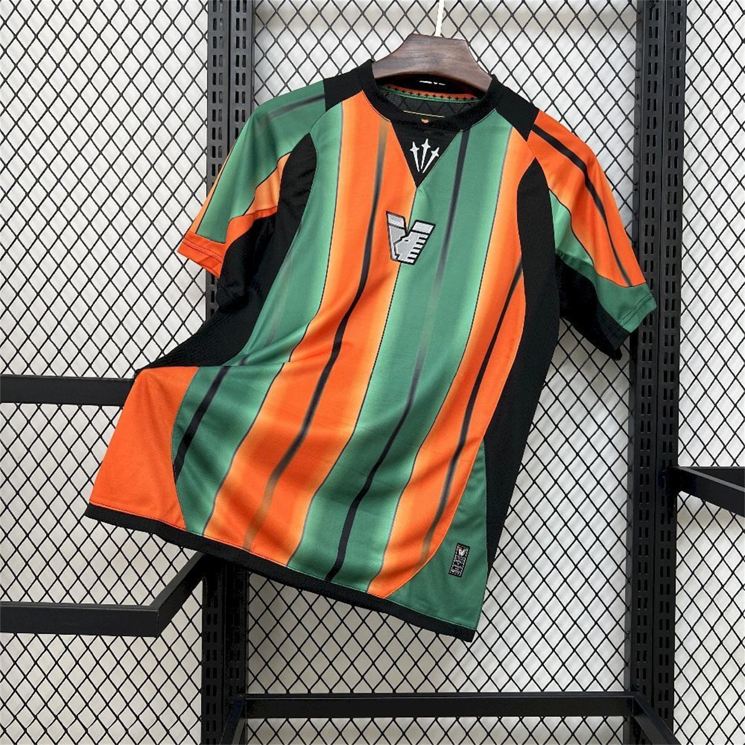 Venezia FC 25-26 Orange And Green Unsponsored Special Jersey - Fans Version - ReplicasJersey
