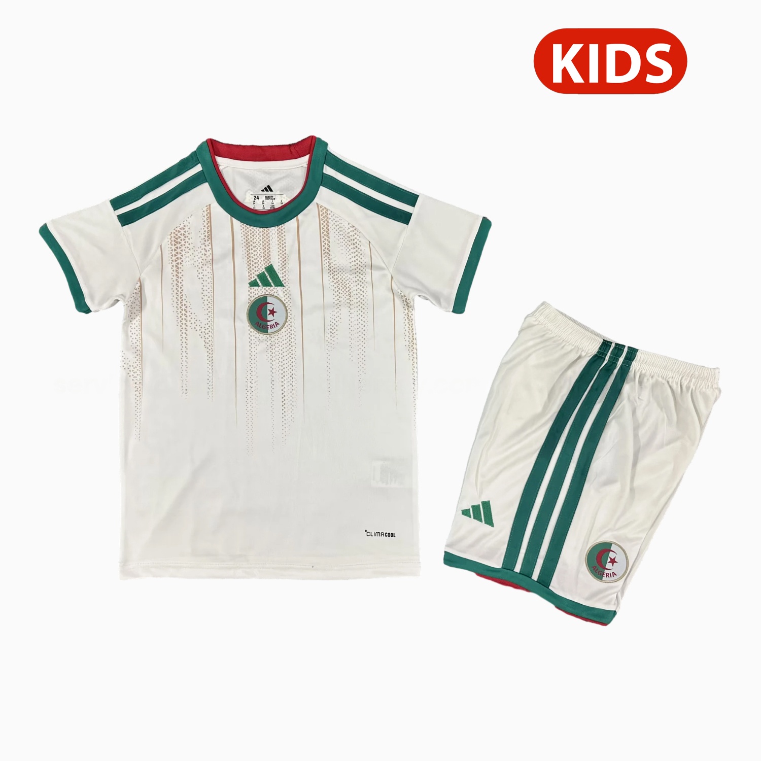 Algeria 2026 Home Kids Kit - ReplicasJersey