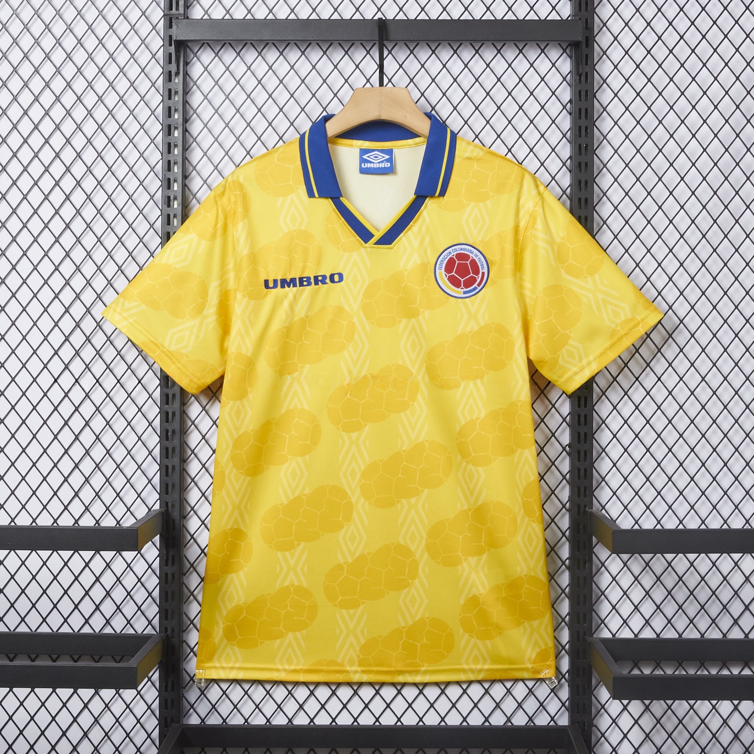 Retro Colombia 1994 Home Jersey - ReplicasJersey