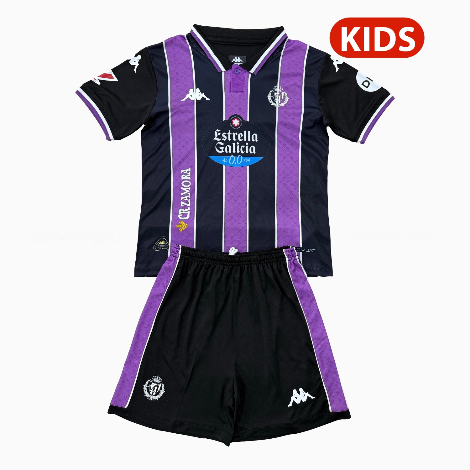 Valladolid 25-26 Away Kids Kit - ReplicasJersey