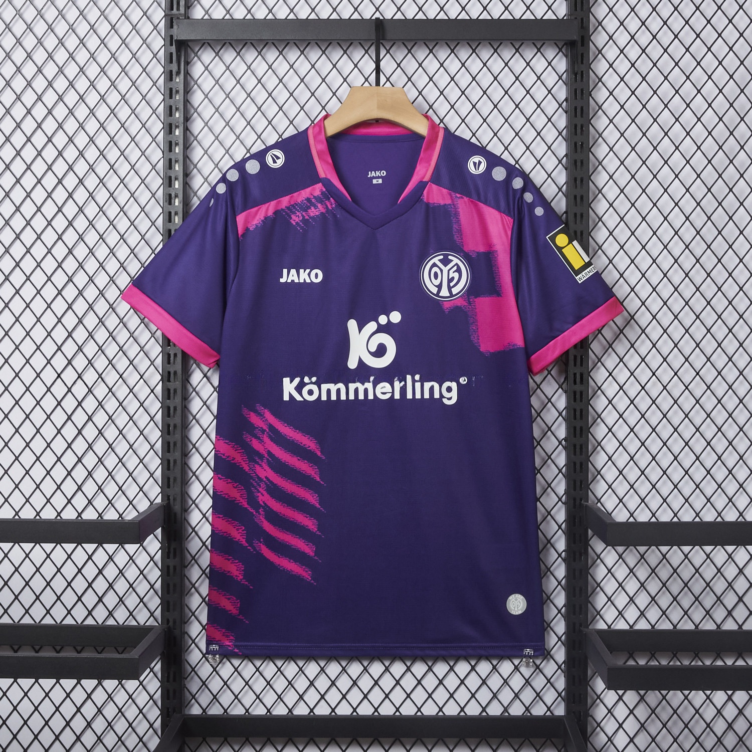 Mainz 25-26 Away Purple Jersey - Fans Version - ReplicasJersey
