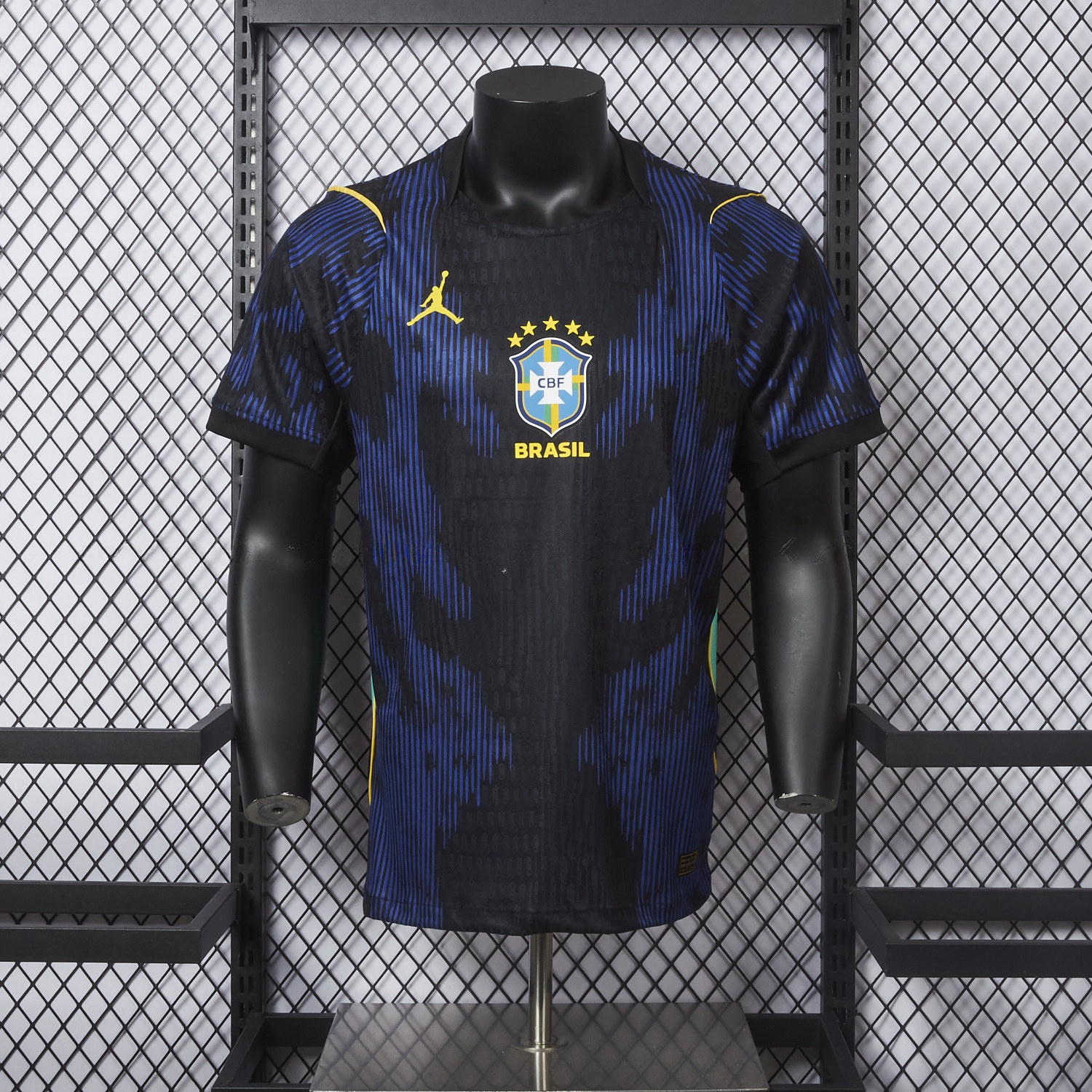 Brazil 2026 Away Blue Jersey - Player Version - ReplicasJersey