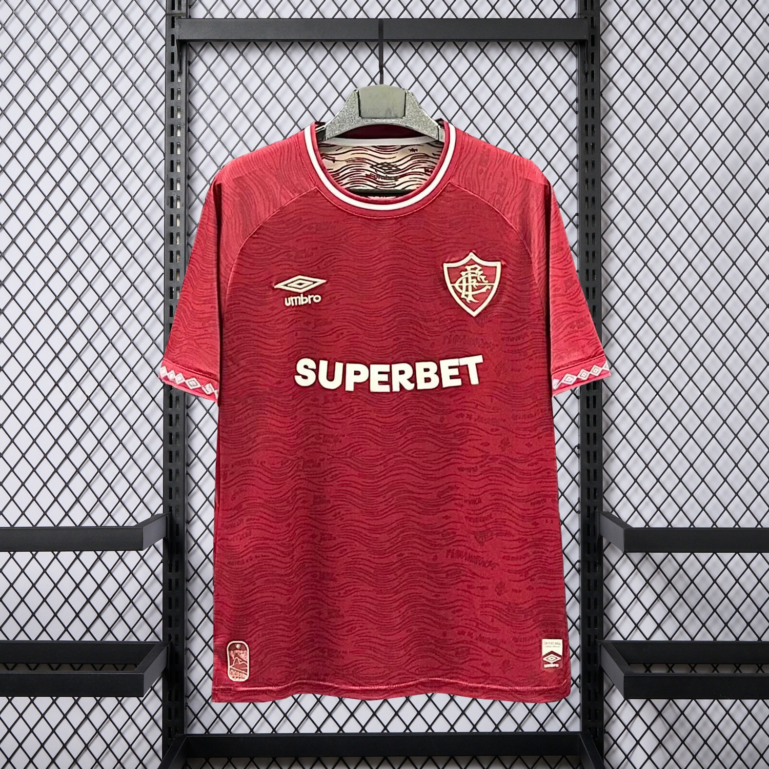 Fluminense 25-26 Third Red Jersey - Fans Version - ReplicasJersey