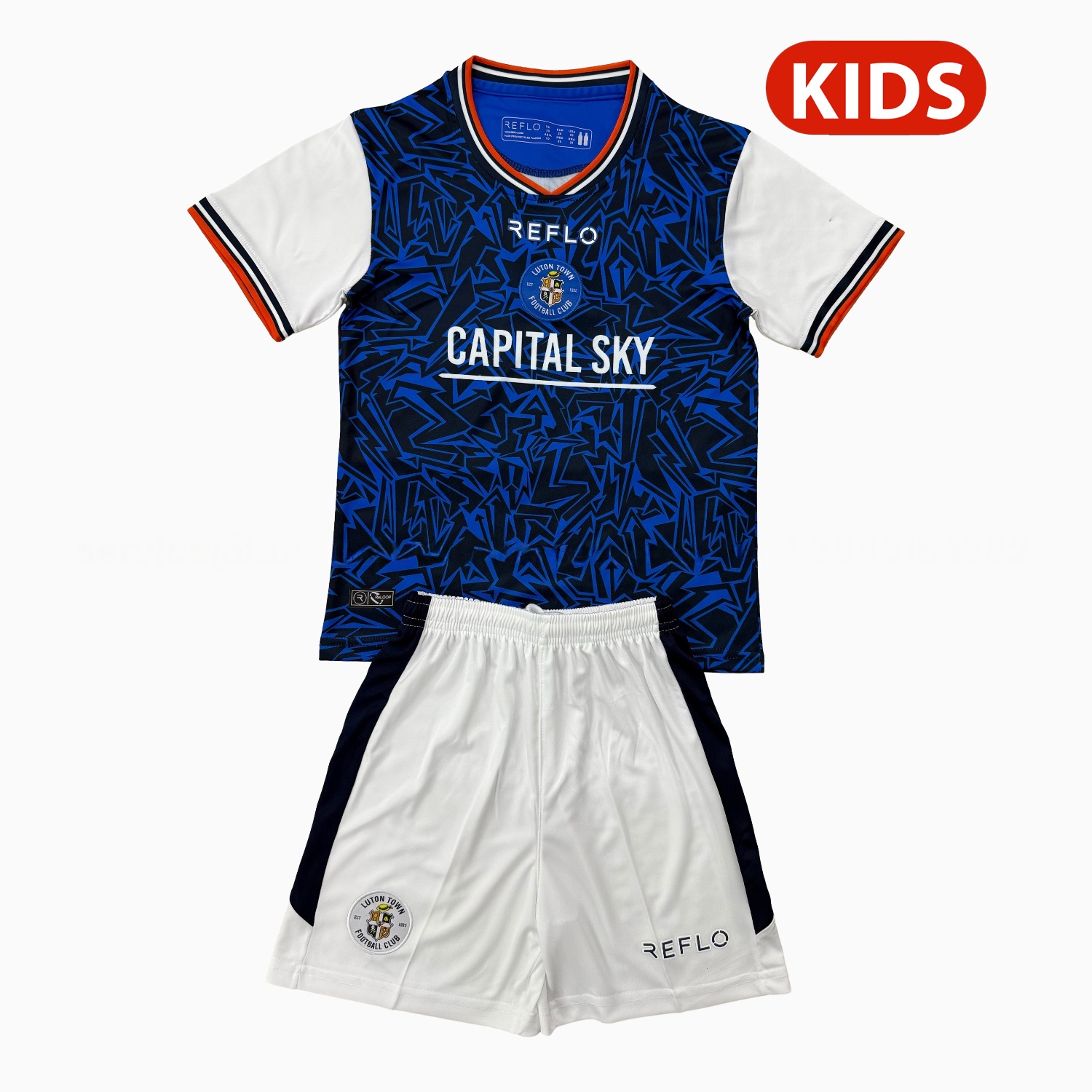 Luton Town 25-26 Away Kids Kit - ReplicasJersey