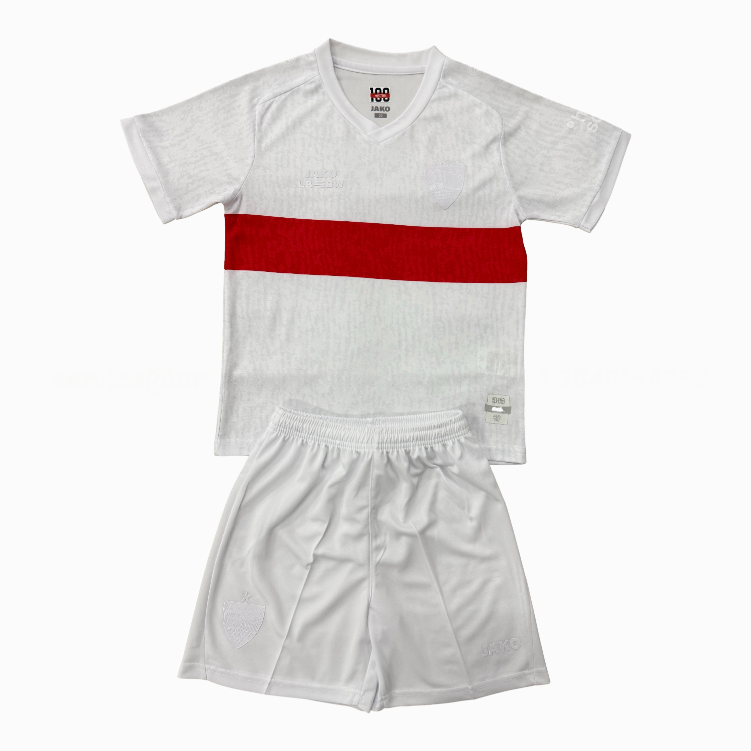 Stuttgart 25-26 100th Anniversary Men's Adult Jersey Set - Fans Version - ReplicasJersey