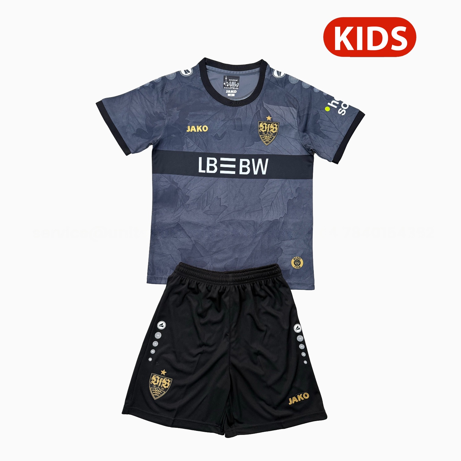 Stuttgart 25-26 Third Kids Kit - ReplicasJersey