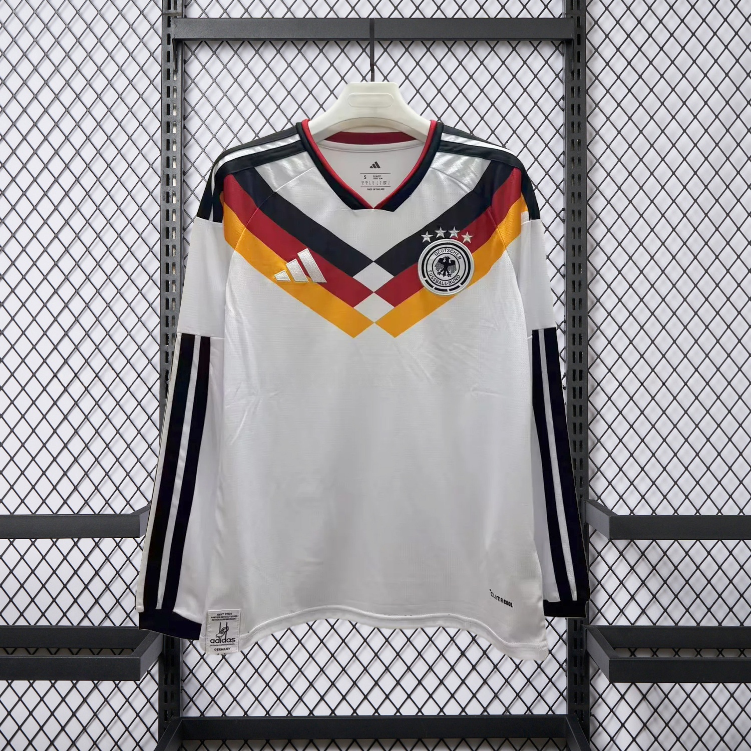 Germany 2026 Home Long Sleeves Jersey - Fans Version - ReplicasJersey