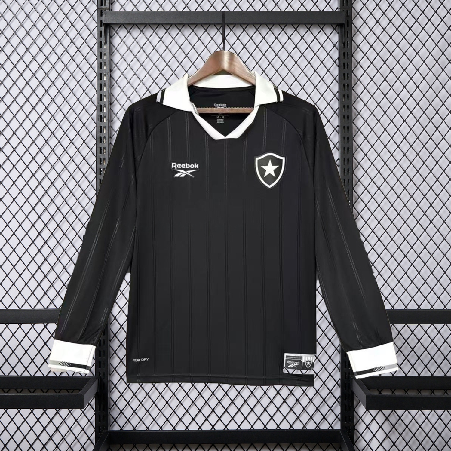 Botafogo 25-26 Away Long Sleeves Unsponsored Jersey - Fans Version - ReplicasJersey