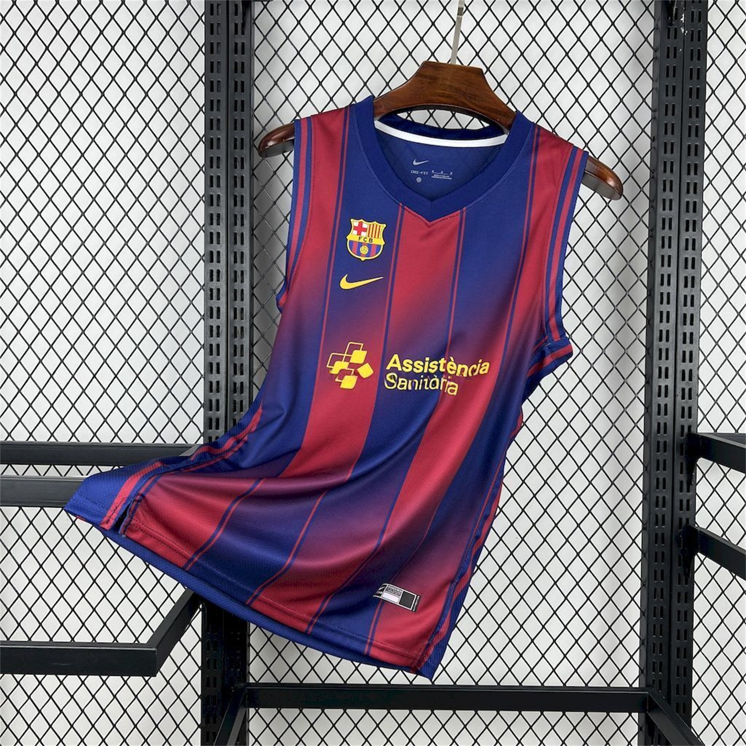 Barcelona 25-26 Blue And Red Basketball Training Vest - Fans Version - ReplicasJersey