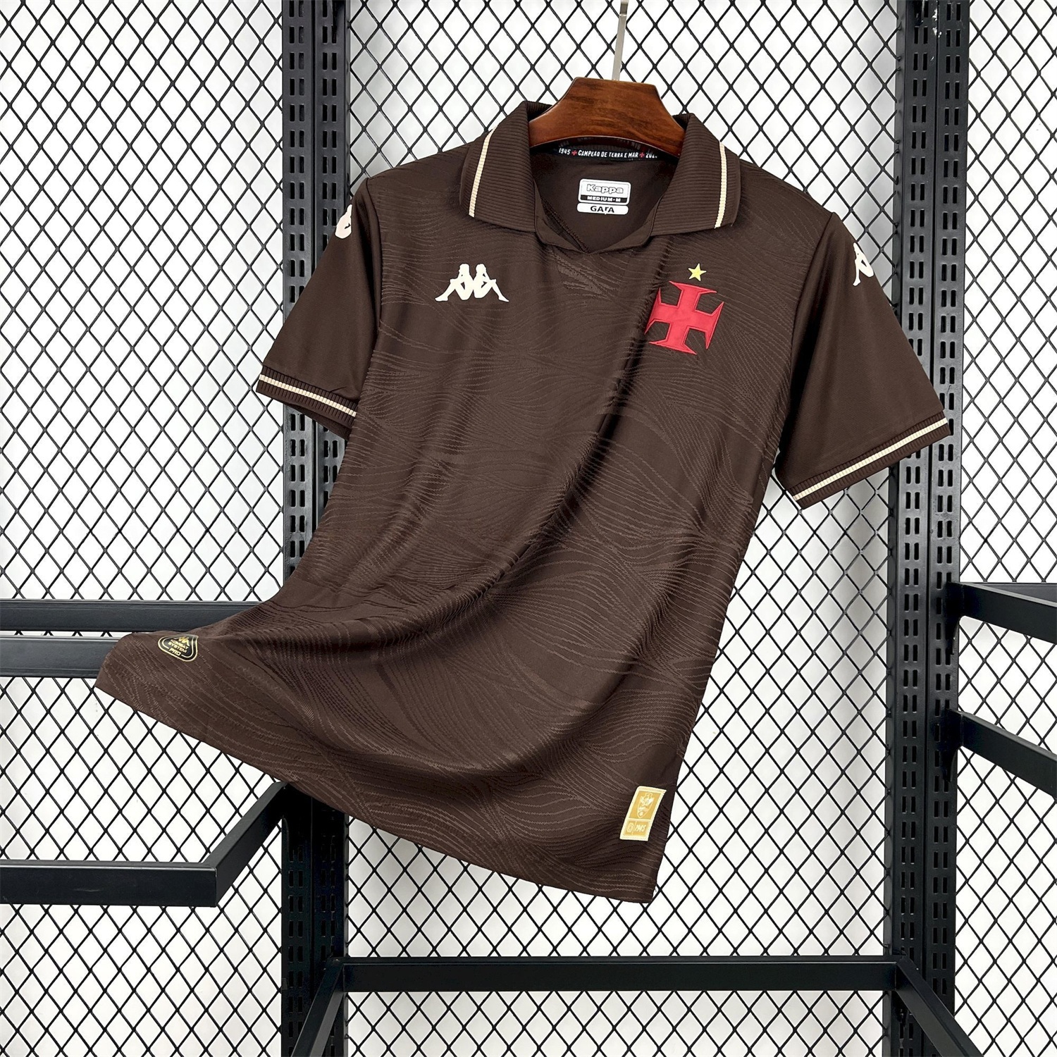Vasco da Gama 25-26 Third Brown Jersey - Fans Version - ReplicasJersey