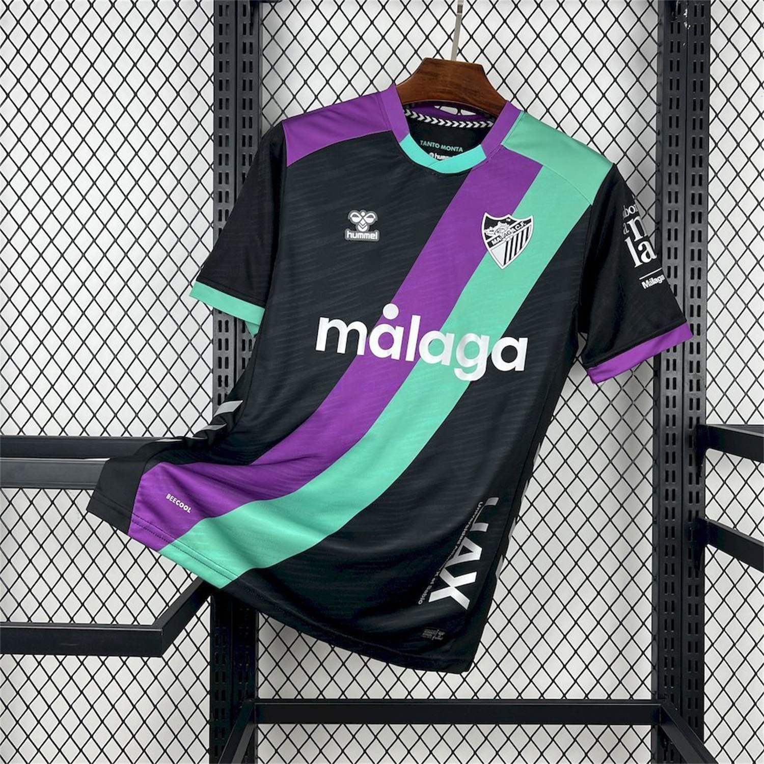 Malaga 25-26 Away Black Jersey - Fans Version - ReplicasJersey