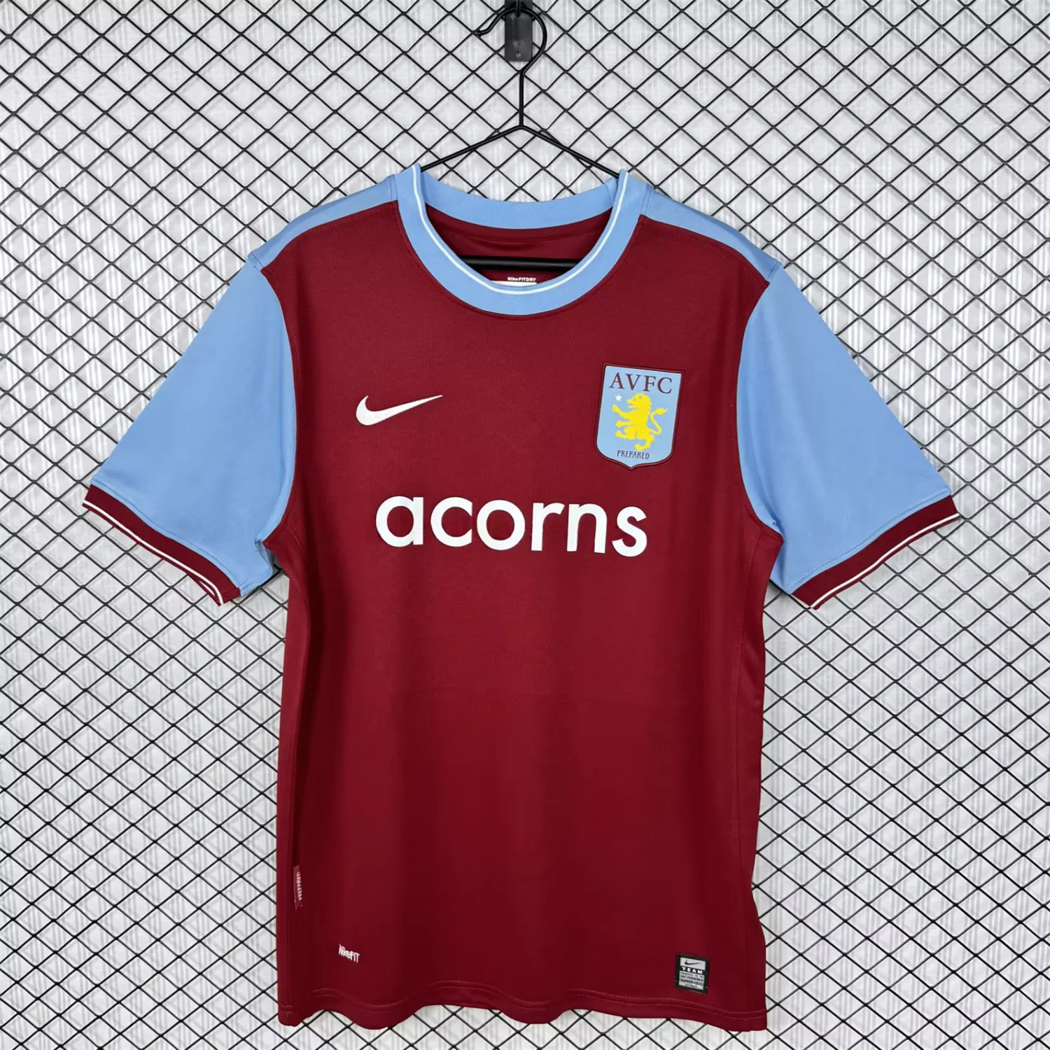 Retro Aston Villa 2009-10 Home Jersey - ReplicasJersey