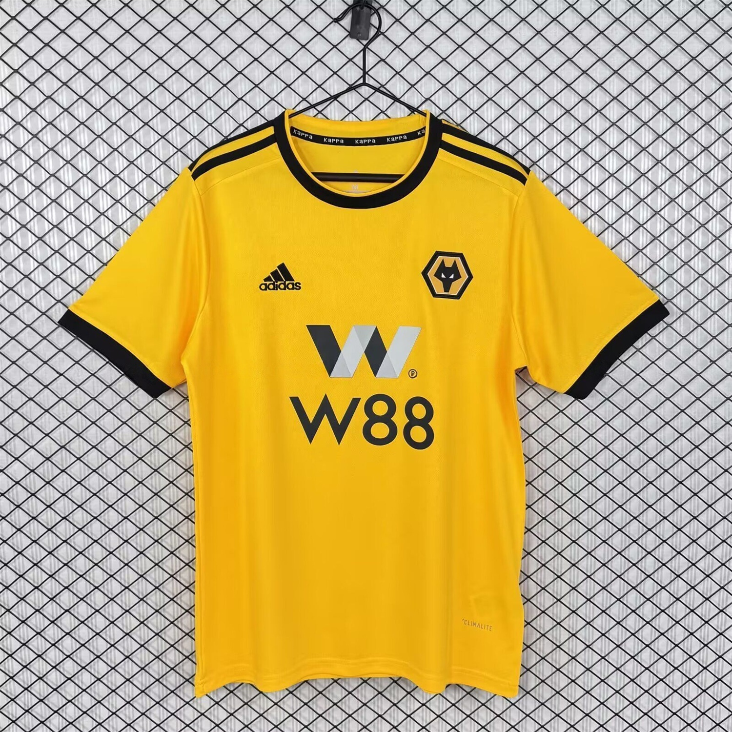 Retro Wolverhampton Wanderers Wolves 2018-19 Home Jersey - ReplicasJersey
