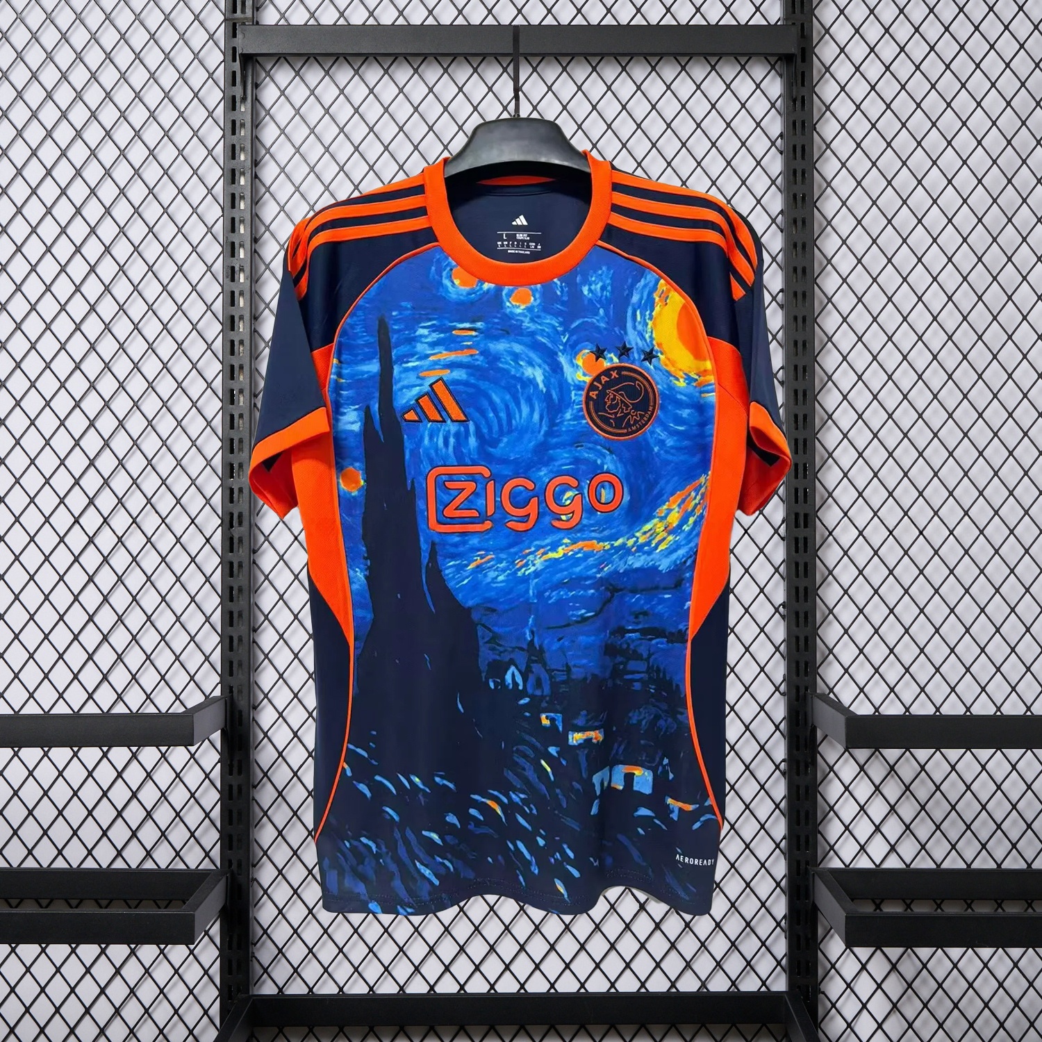 Ajax 25-26 The Starry Night Special Jersey - Fans Version - ReplicasJersey