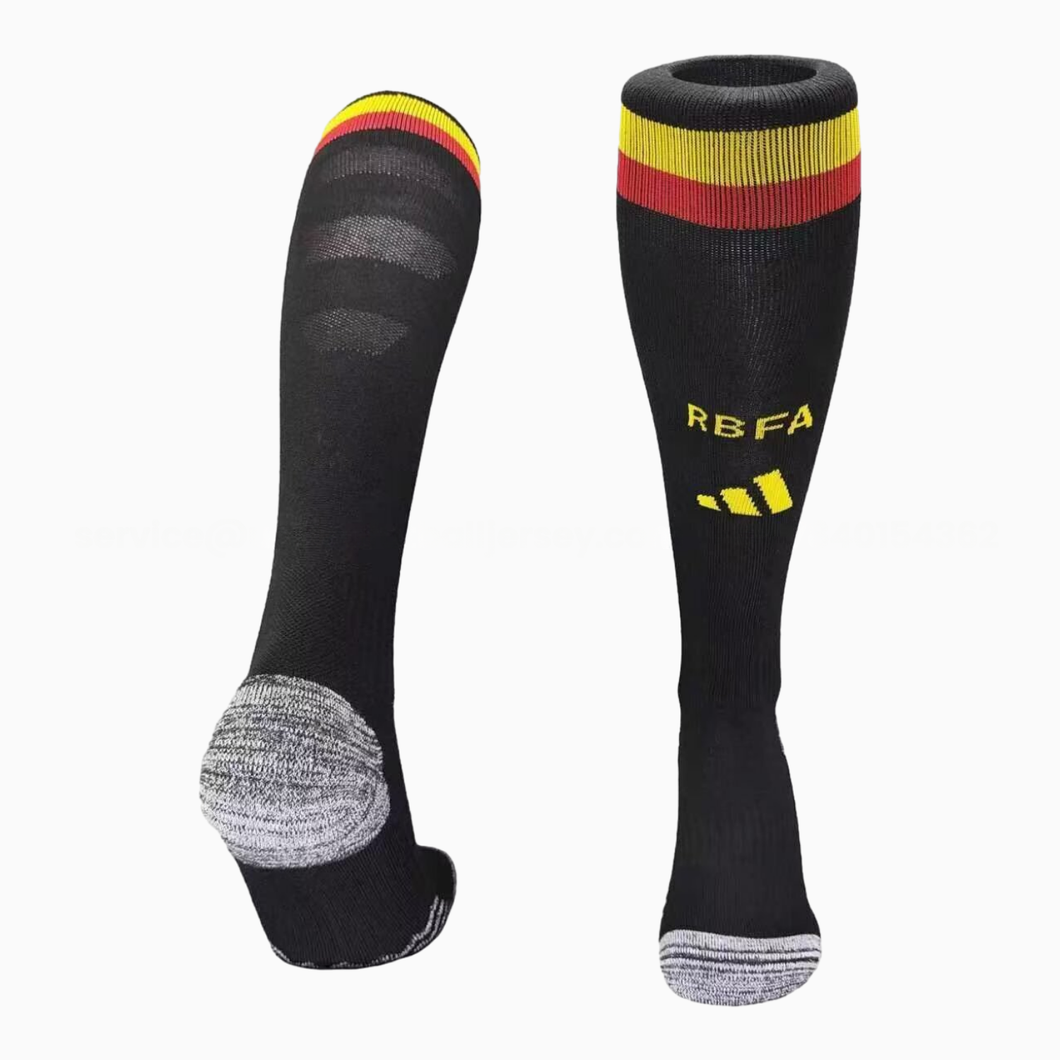 Belgium 2026 Home Socks - Black - ReplicasJersey
