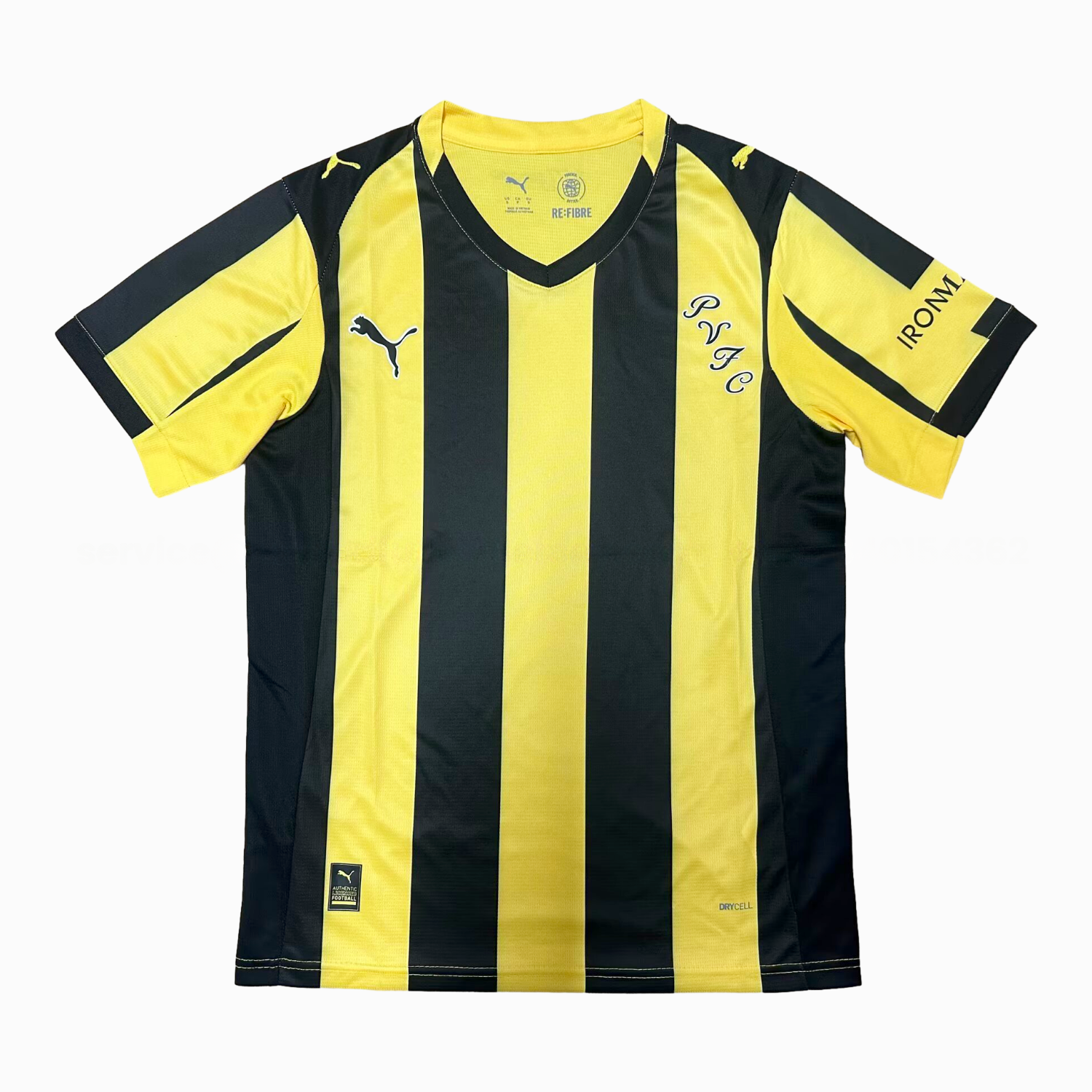 Port Vale 25-26 150th Anniversary Away Jersey - Fans Version - ReplicasJersey