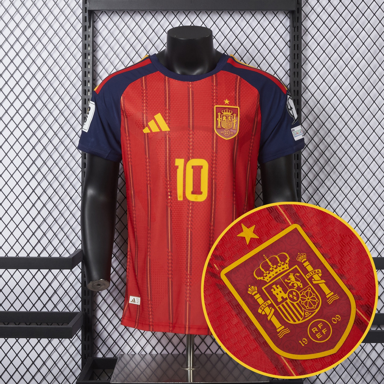 Spain 2026 Home Jersey - Player Version - ReplicasJersey
