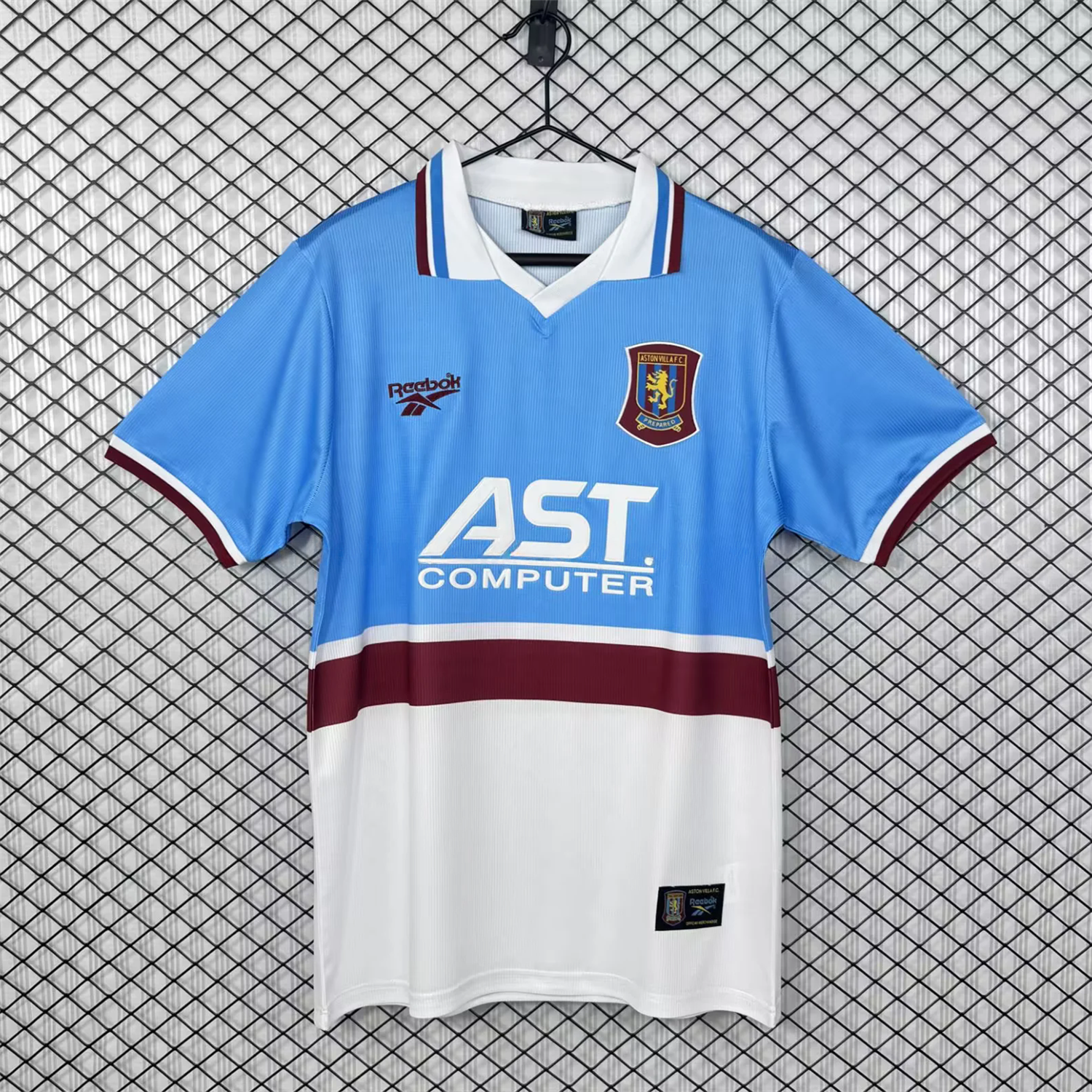 Retro Aston Villa 1997-98 Away Jersey - ReplicasJersey