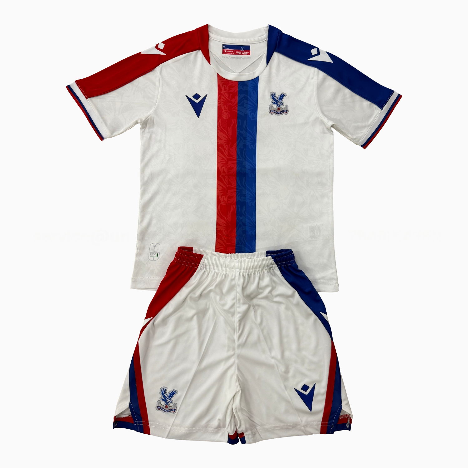 Crystal Palace 25-26 Away Men's Adult Jersey Set - Fans Version - ReplicasJersey